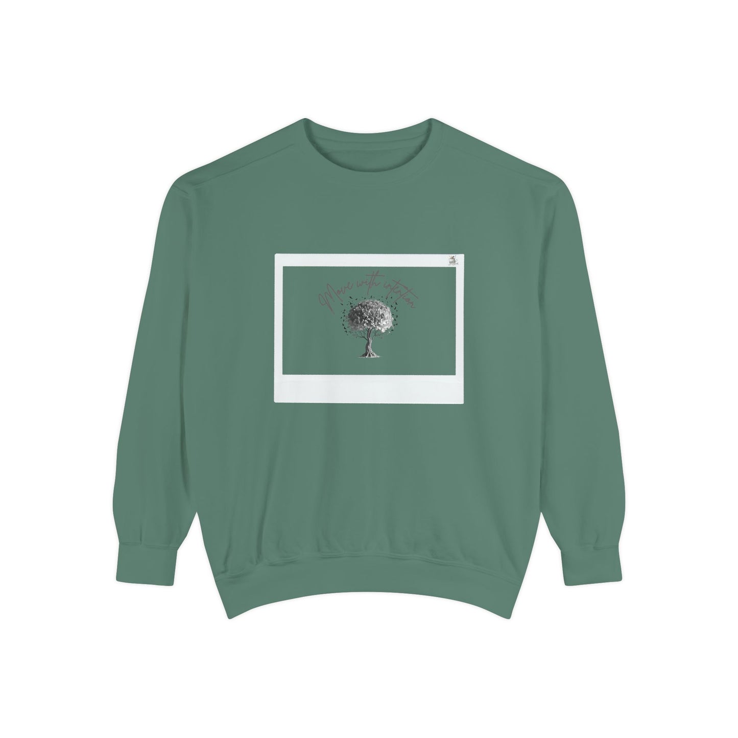 Cozy Garment-Dyed Sweatshirt, Inspirational Sweatshirt, Unisex Hoodie, Gift for Nature Lovers, Casual Everyday Wear, Motivational Apparel