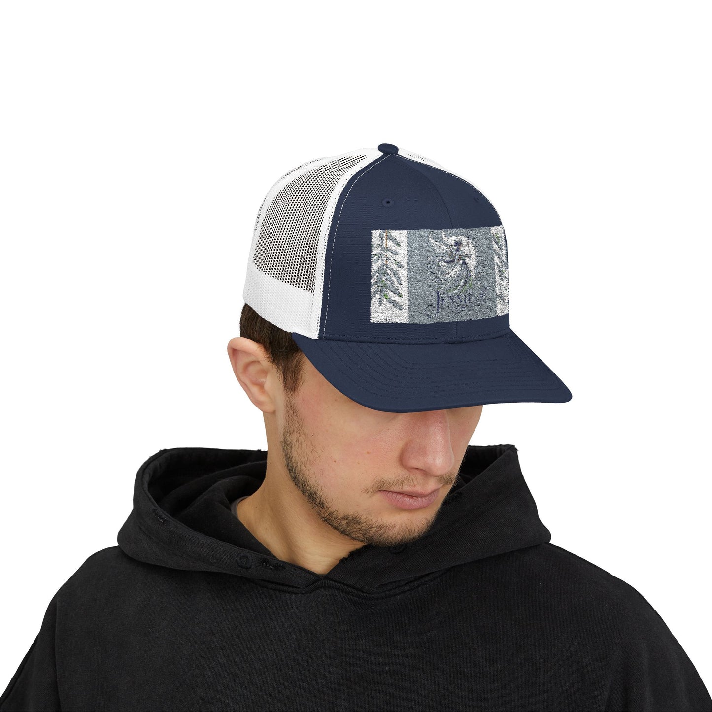 Trendy Snapback Trucker Cap with Custom Design | Stylish Accessory for Outdoor Adventures, Casual Outfits, Gift for Him/Her