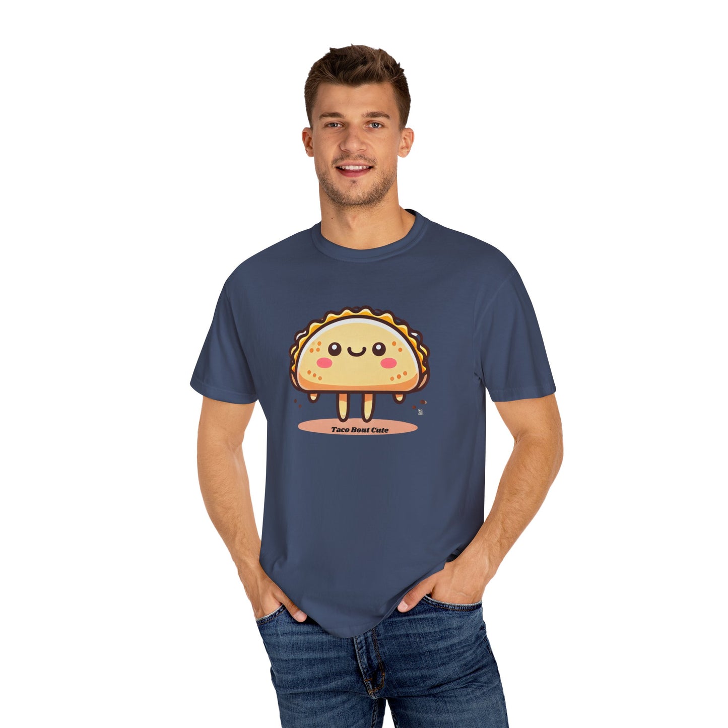 Cute Taco Graphic Tee, Unisex T-shirt, Foodie Gift, Valentine's Day Top, Casual Wear, Fun Snack Outfit
