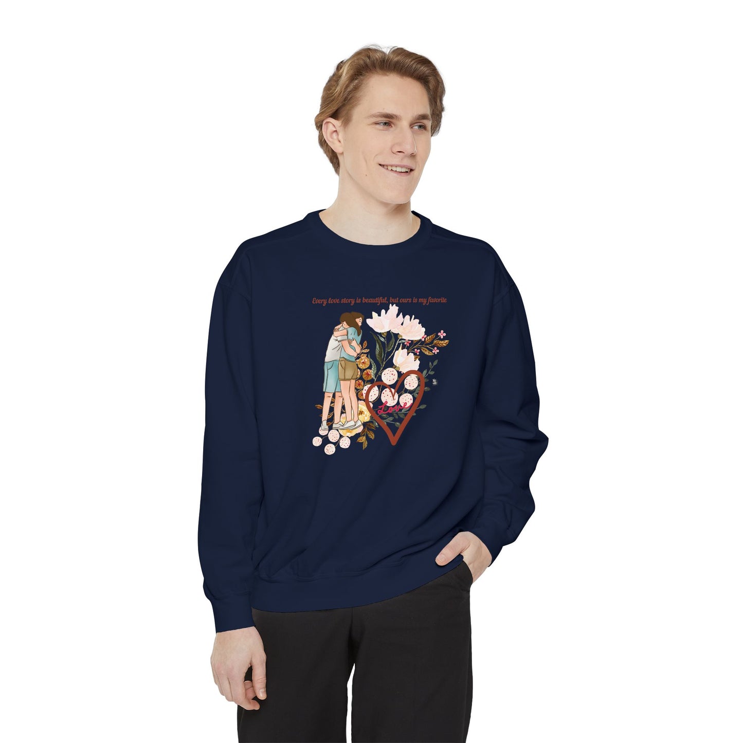 Garment-Dyed Sweatshirt - Canva Design