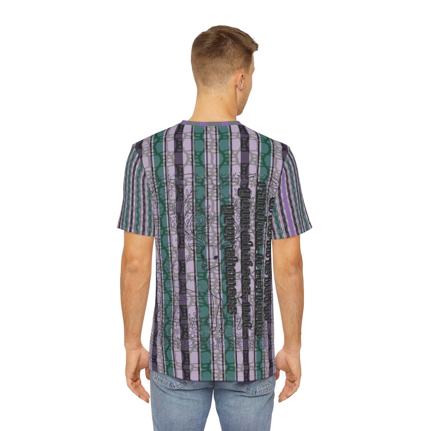 Stylish Men's AOP Tee | Unique Graphic Shirt for Trendsetters, Casual Wear, Gift for Him, Summer Fashion, Art-Inspired Tee
