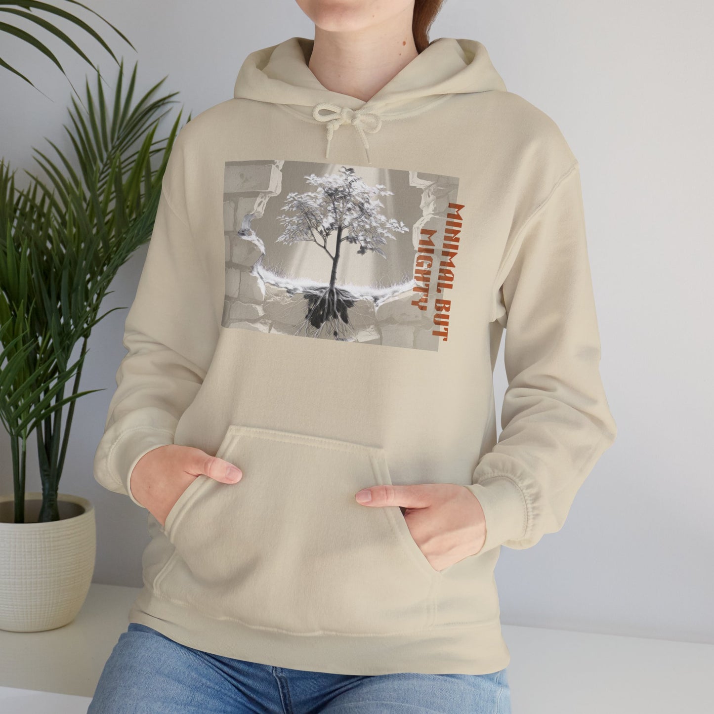 Minimal Art Aesthetic Hoodie, Cozy Oversized Sweatshirt for Art Lovers, Perfect Gift for Holidays & Celebrations, Streetwear Style