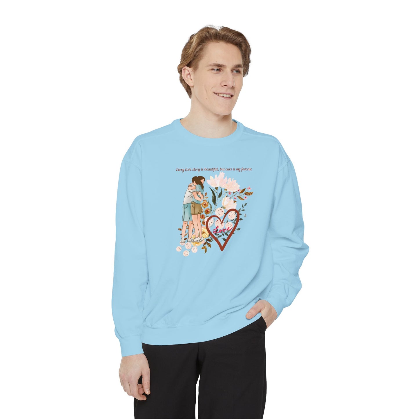 Garment-Dyed Sweatshirt - Canva Design