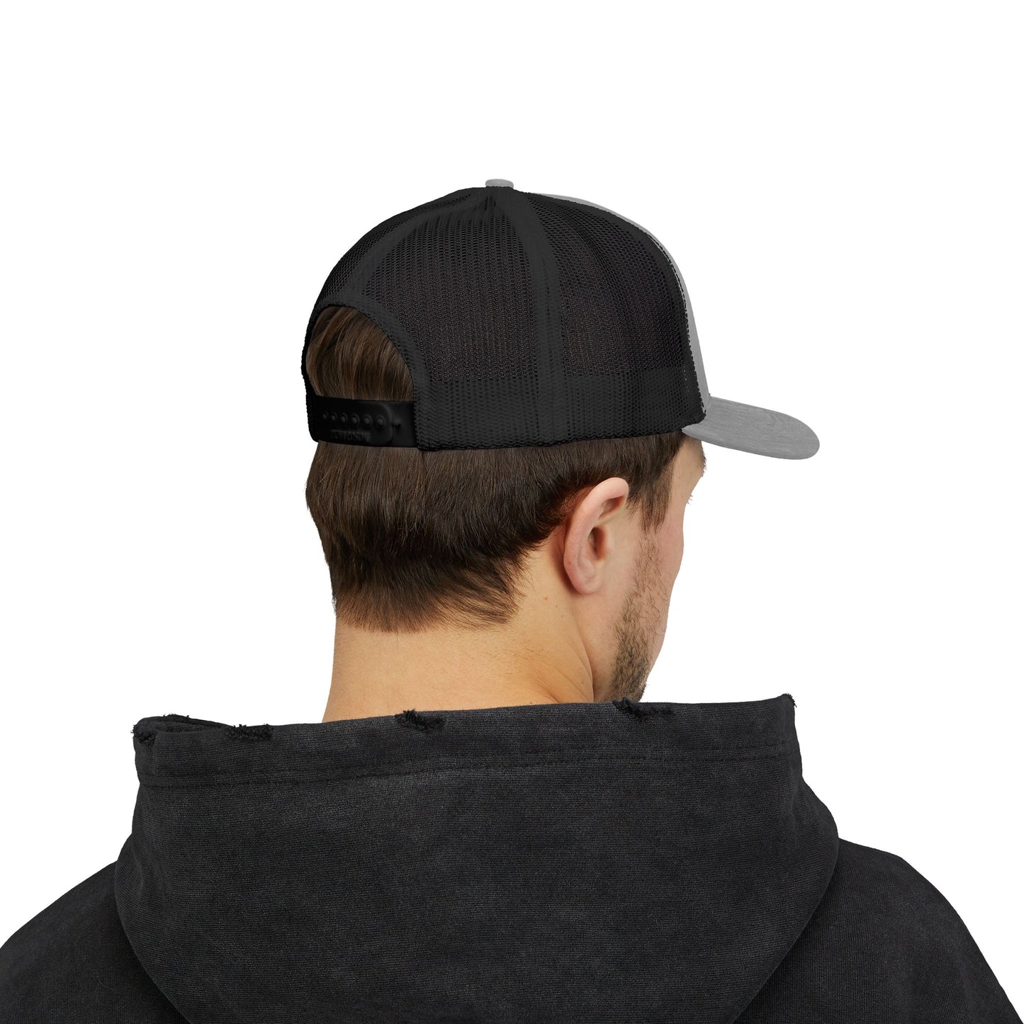 Casual Snapback Trucker Cap with Unique Design, Perfect for Outdoor Adventures, Summer Events, and Everyday Style