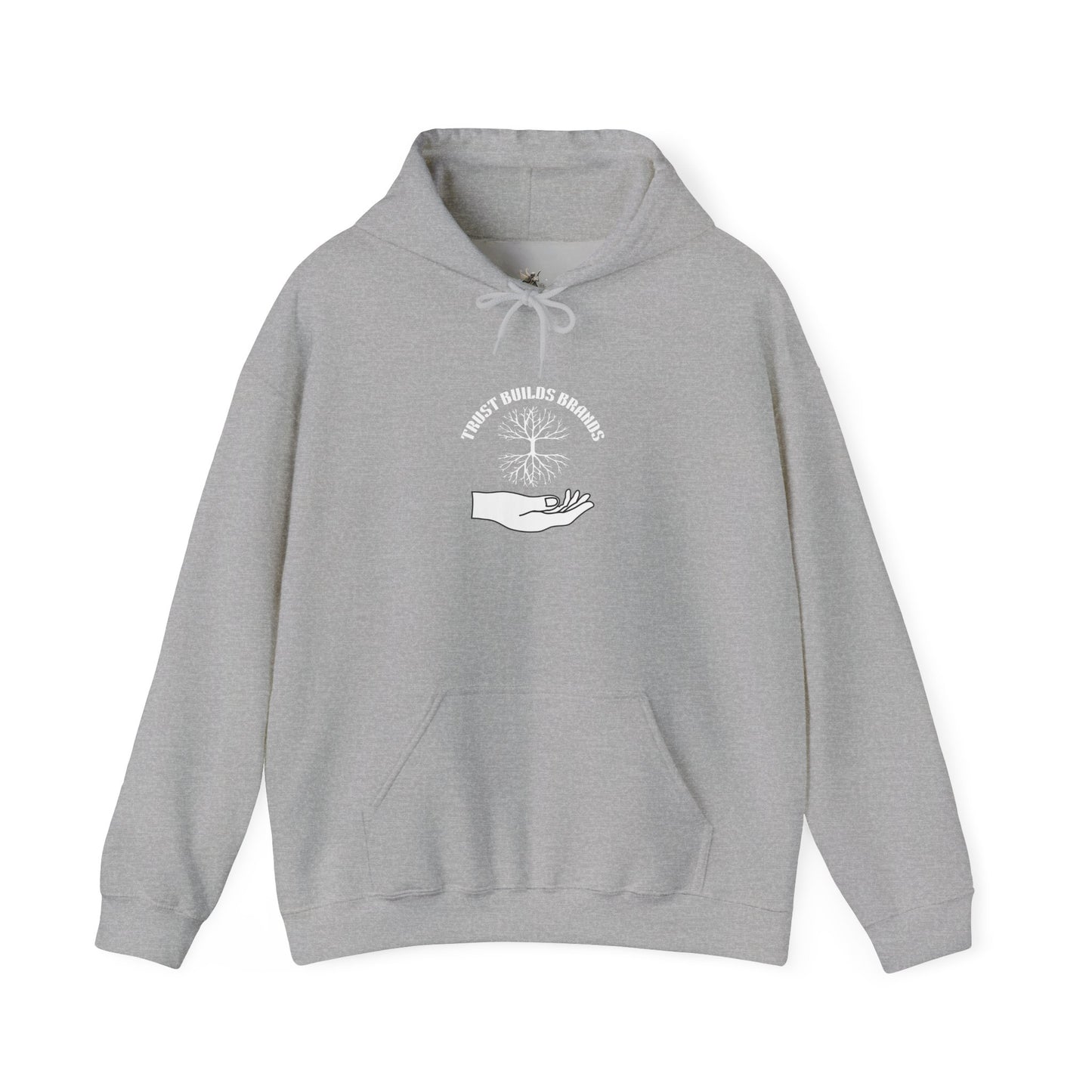 Minimalist Hand Graphic Unisex Hoodie, Cozy Gift for Him/Her, Casual Loungewear, Everyday Wear, Perfect for Birthdays/Chill Days