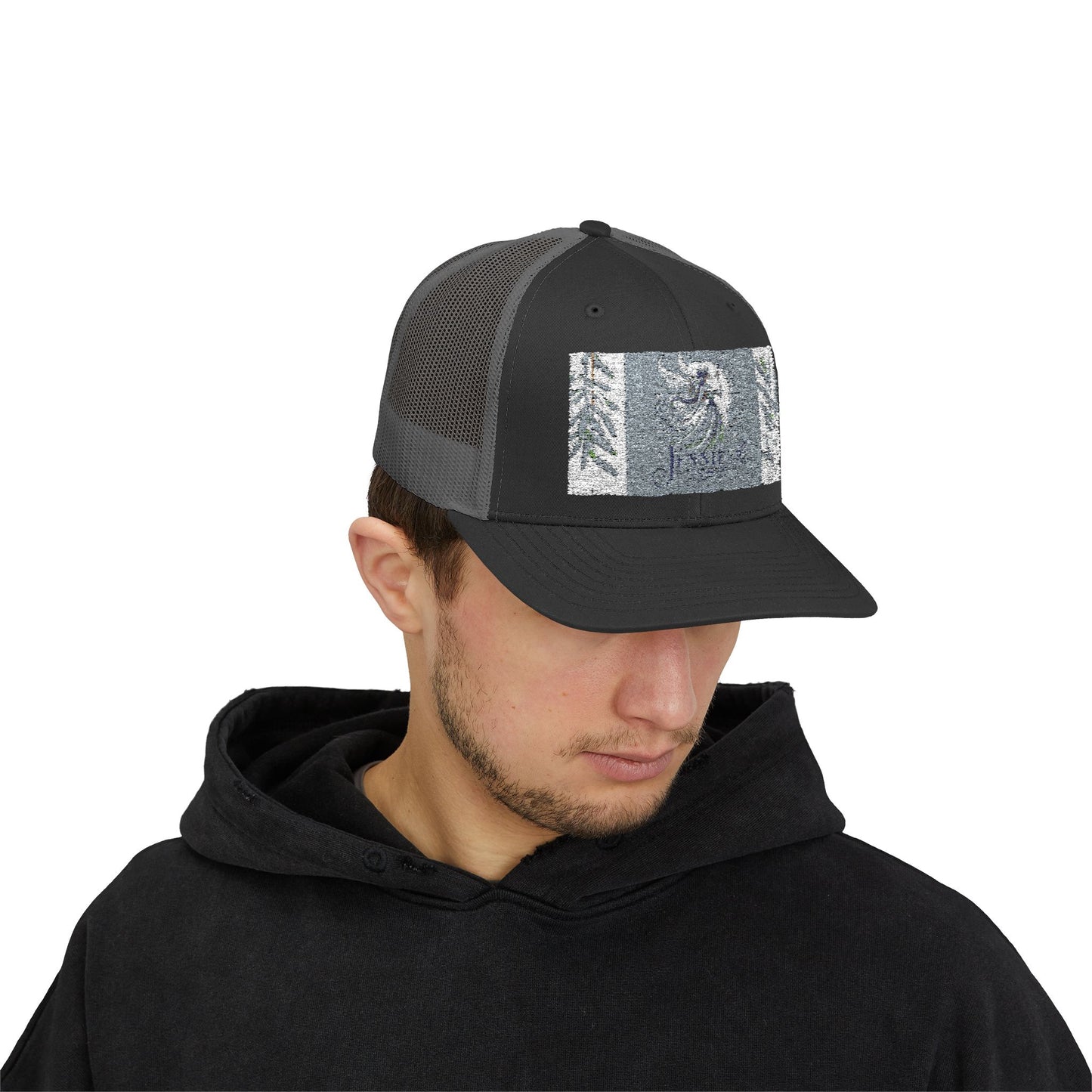 Trendy Snapback Trucker Cap with Custom Design | Stylish Accessory for Outdoor Adventures, Casual Outfits, Gift for Him/Her