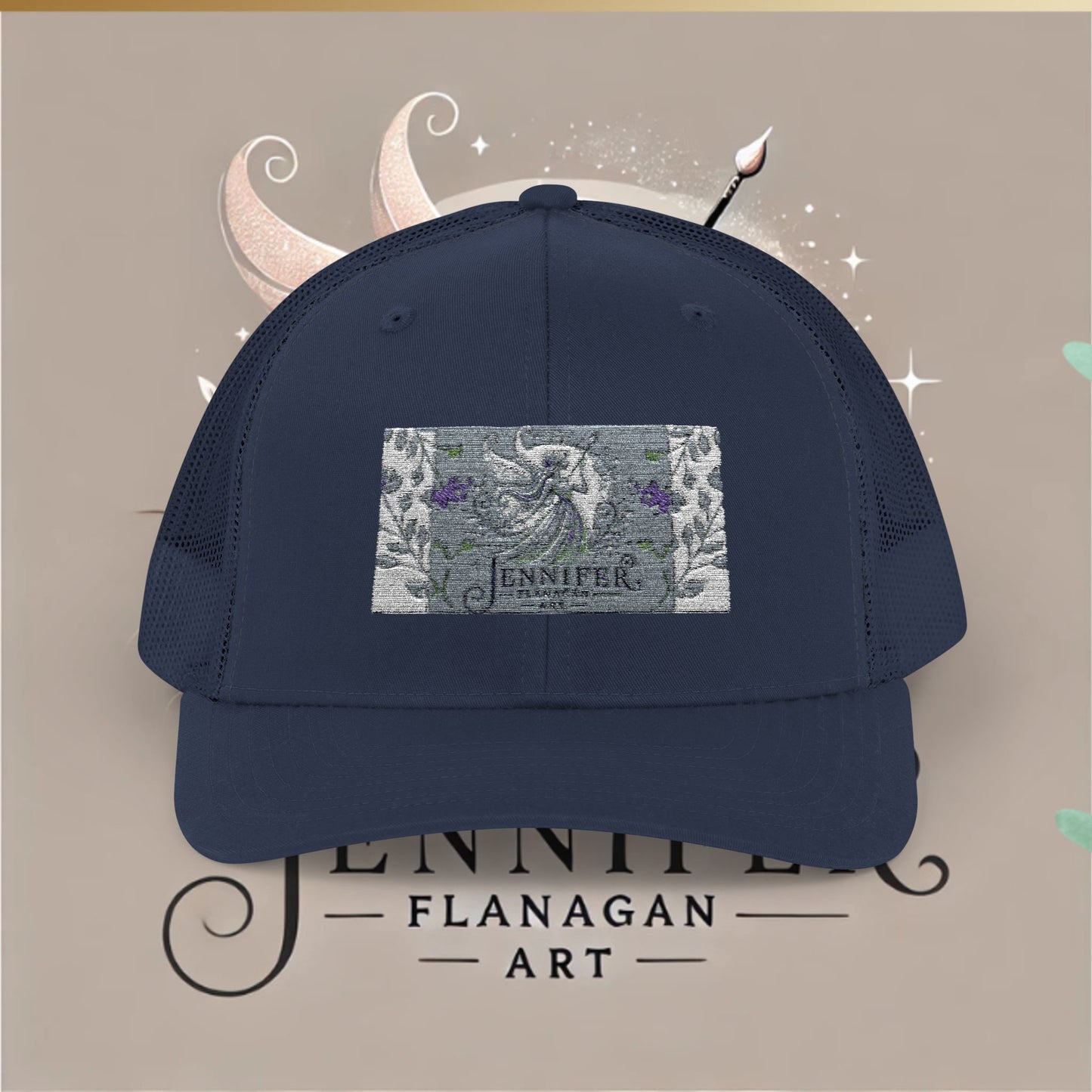 Trendy Snapback Trucker Cap with Unique Design, Casual Cap, Gift for Him/Her, Summer Accessory, Adjustable Hat, Streetwear Style