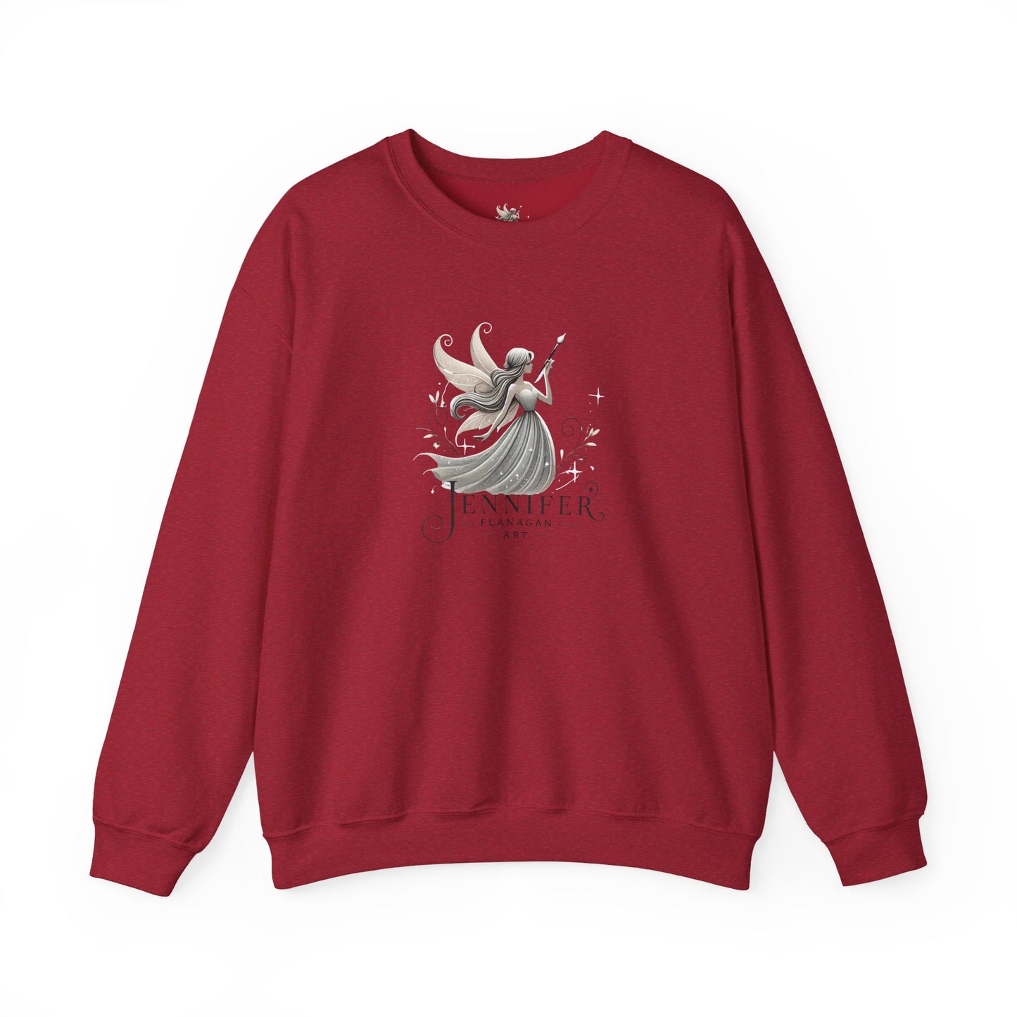 Whimsical Fairy Sweatshirt, Personalized Gift, Cozy Unisex Crewneck, Fantasy Themed Apparel, Unique Artwear, Perfect for Birthdays