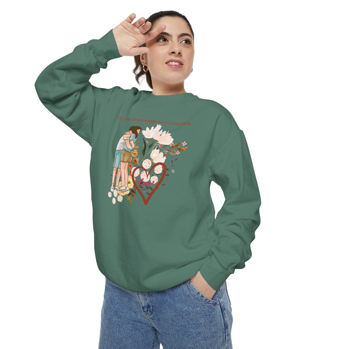 Garment-Dyed Sweatshirt - Canva Design