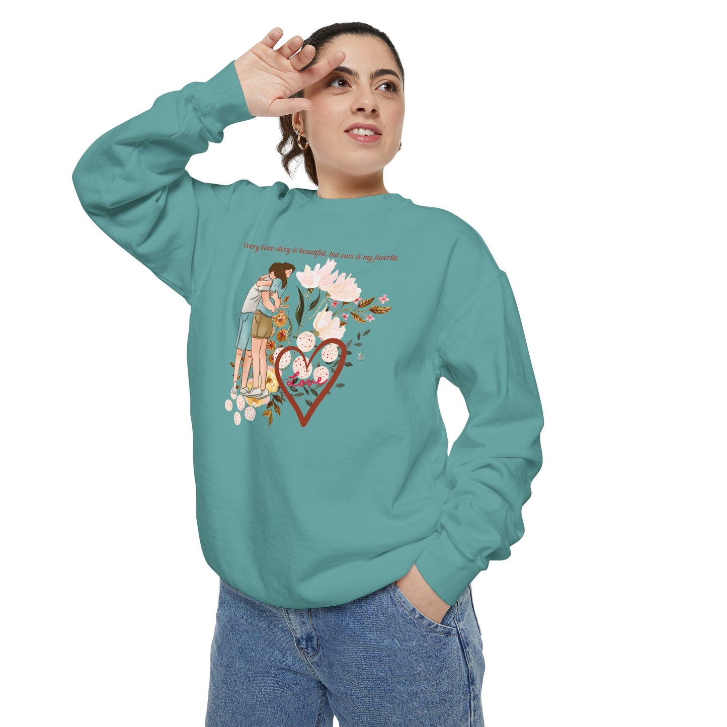 Garment-Dyed Sweatshirt - Canva Design