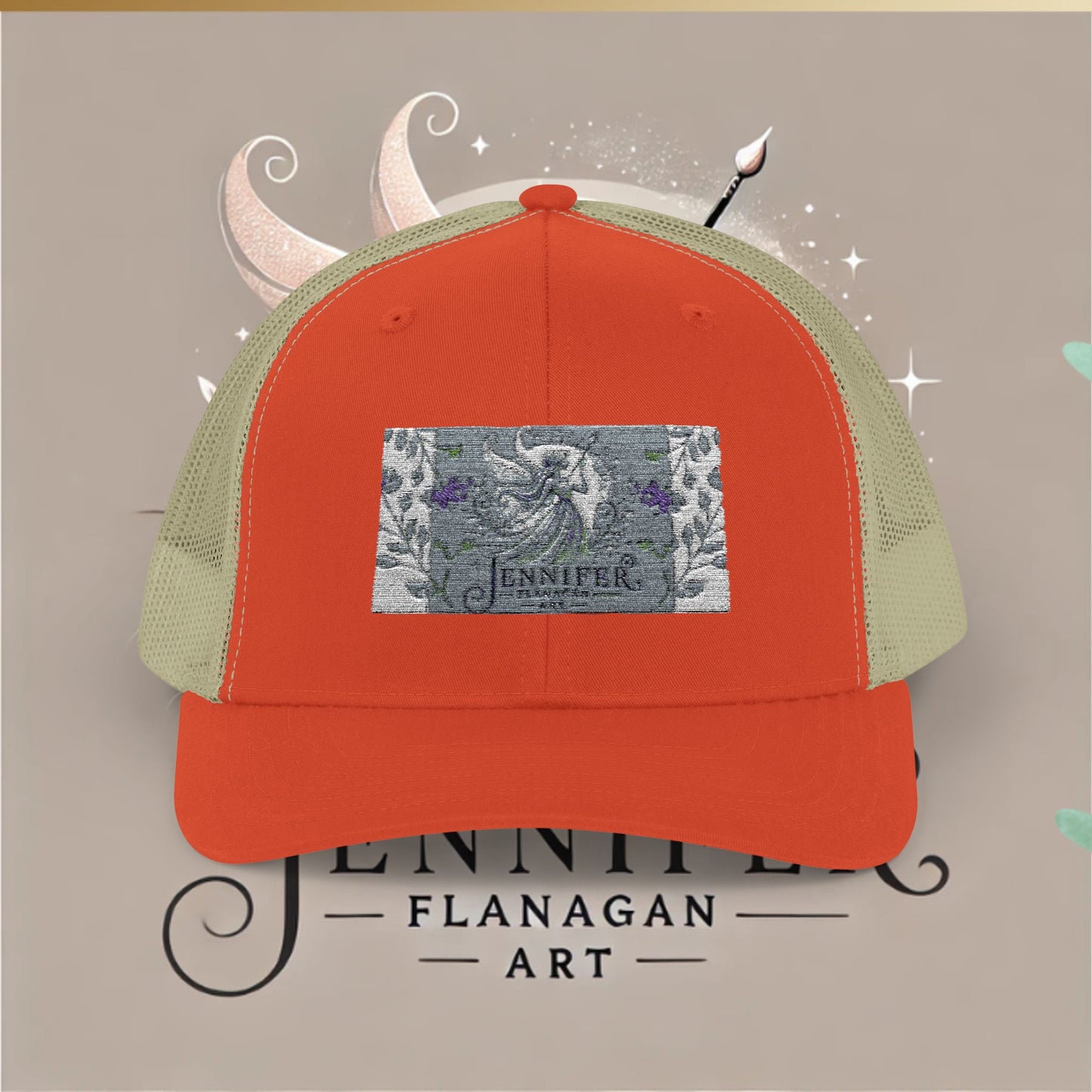 Trendy Snapback Trucker Cap with Unique Design, Casual Cap, Gift for Him/Her, Summer Accessory, Adjustable Hat, Streetwear Style