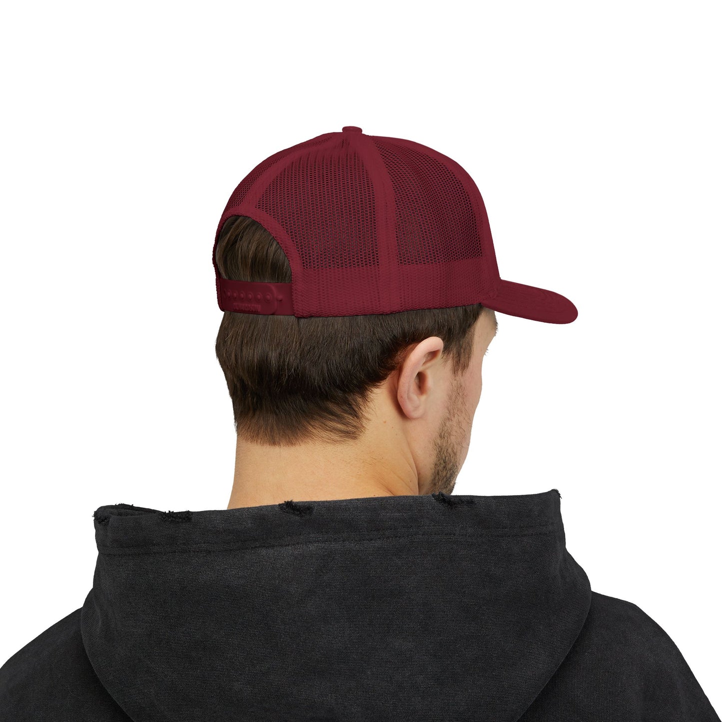 Casual Snapback Trucker Cap with Unique Design, Perfect for Outdoor Adventures, Summer Events, and Everyday Style