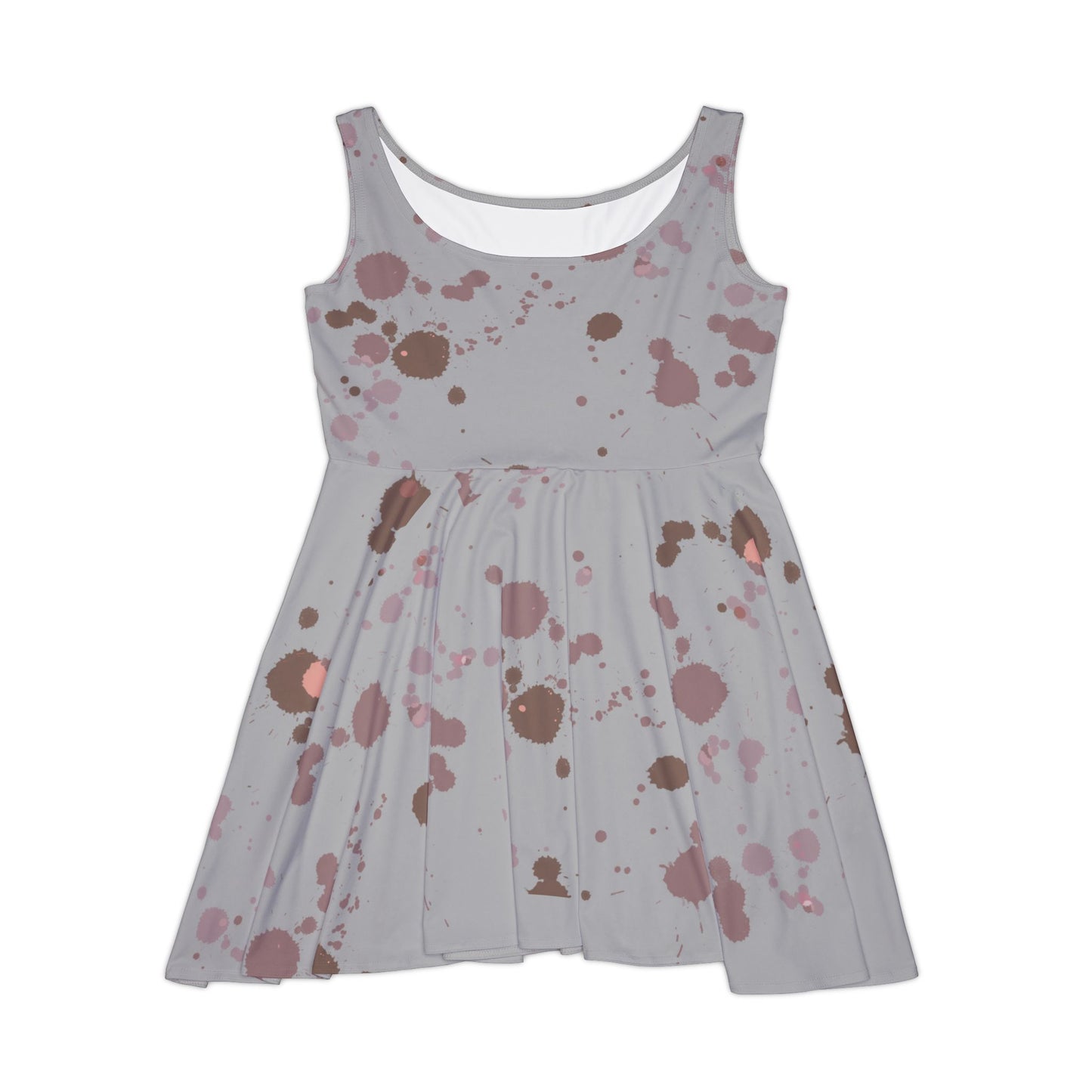 Chic Women's Skater Dress, Trendy AOP Dress, Casual Summer Dress, Perfect for Parties, Stylish Everyday Outfit