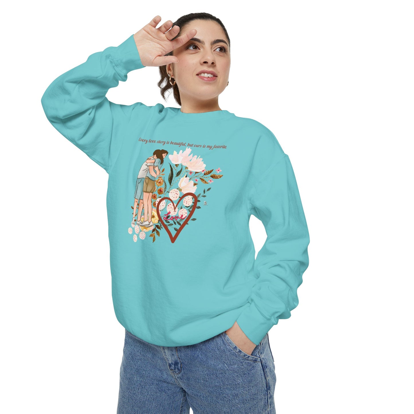 Garment-Dyed Sweatshirt - Canva Design