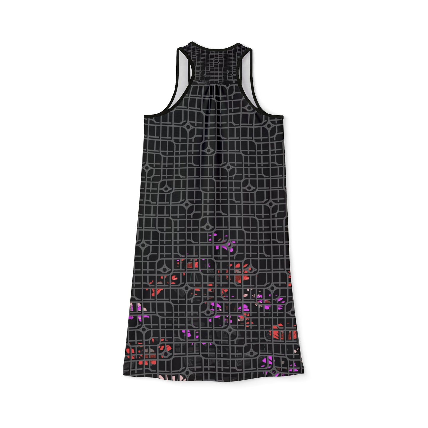 Women's Mountain Escape Racerback Dress, Summer Dress, AOP Dress, Nature Lover Dress, Vacation Outfit, Outdoor Adventure Dress