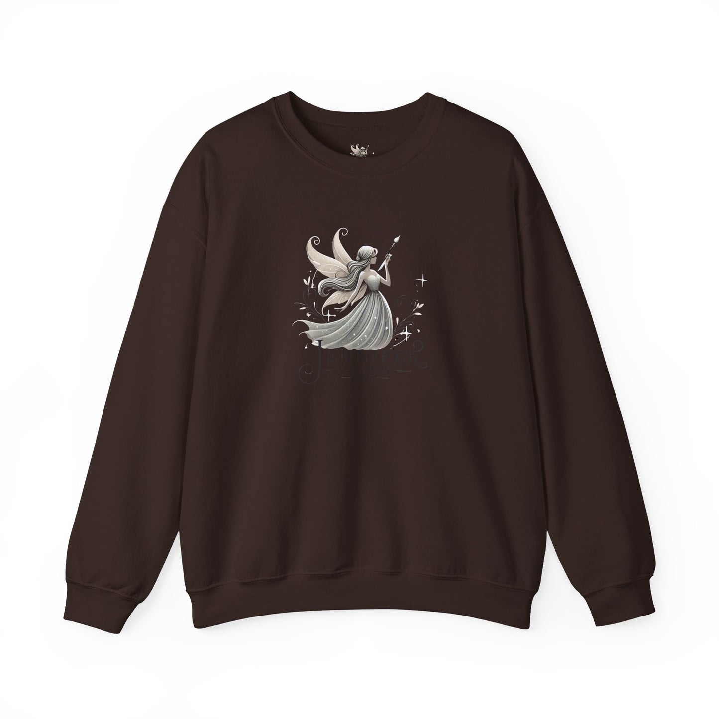 Whimsical Fairy Sweatshirt, Personalized Gift, Cozy Unisex Crewneck, Fantasy Themed Apparel, Unique Artwear, Perfect for Birthdays