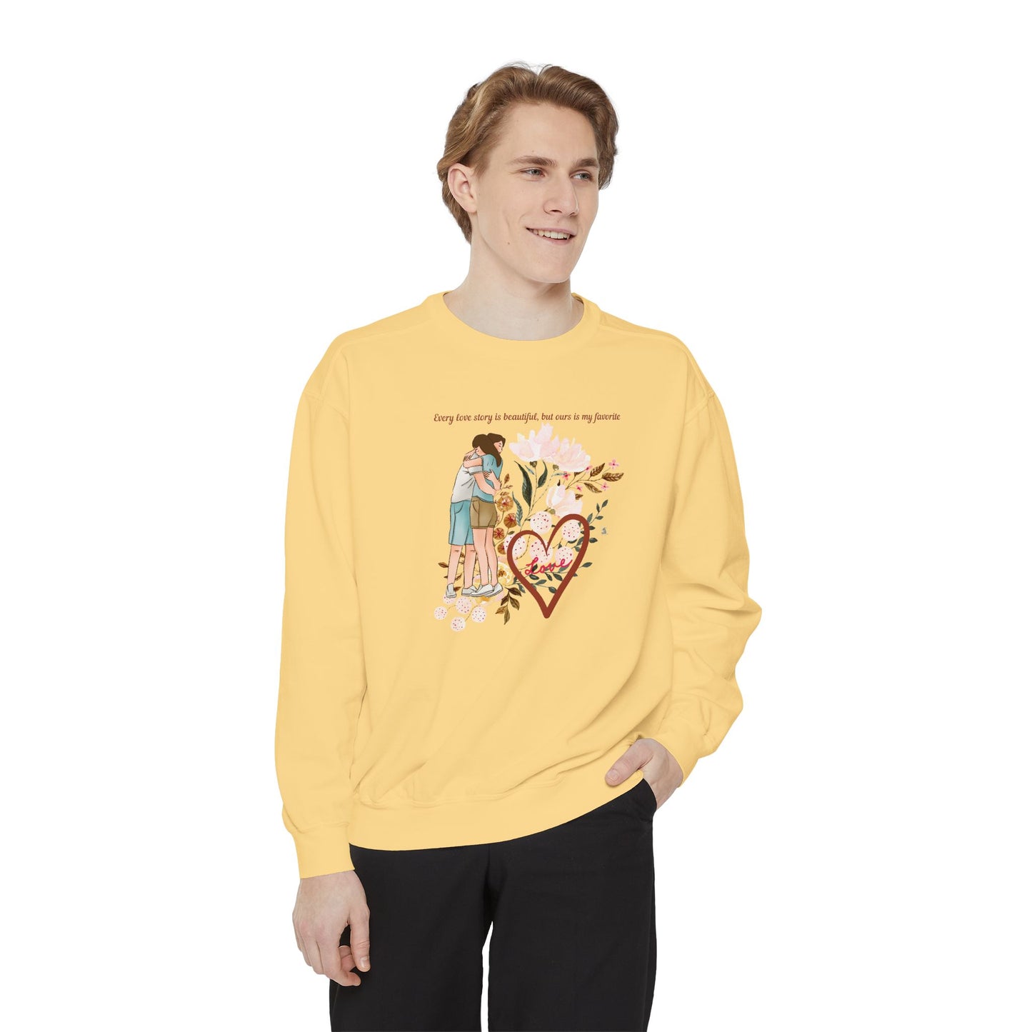 Garment-Dyed Sweatshirt - Canva Design