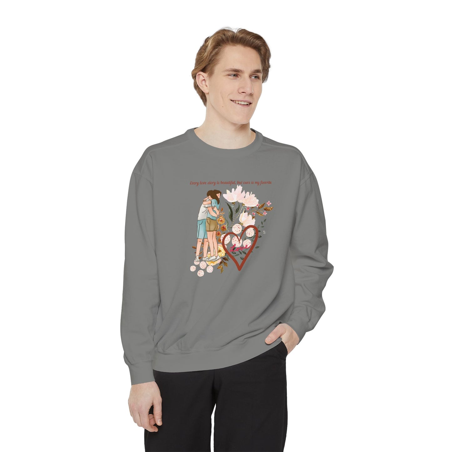 Garment-Dyed Sweatshirt - Canva Design