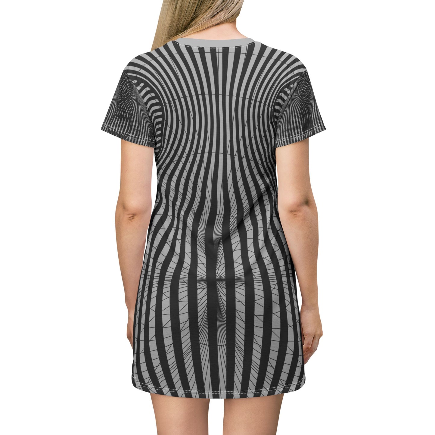 Stylish Graphic T-Shirt Dress, Casual Summer Dress, Trendy Fashion Dress, Perfect for Festivals and Everyday Wear