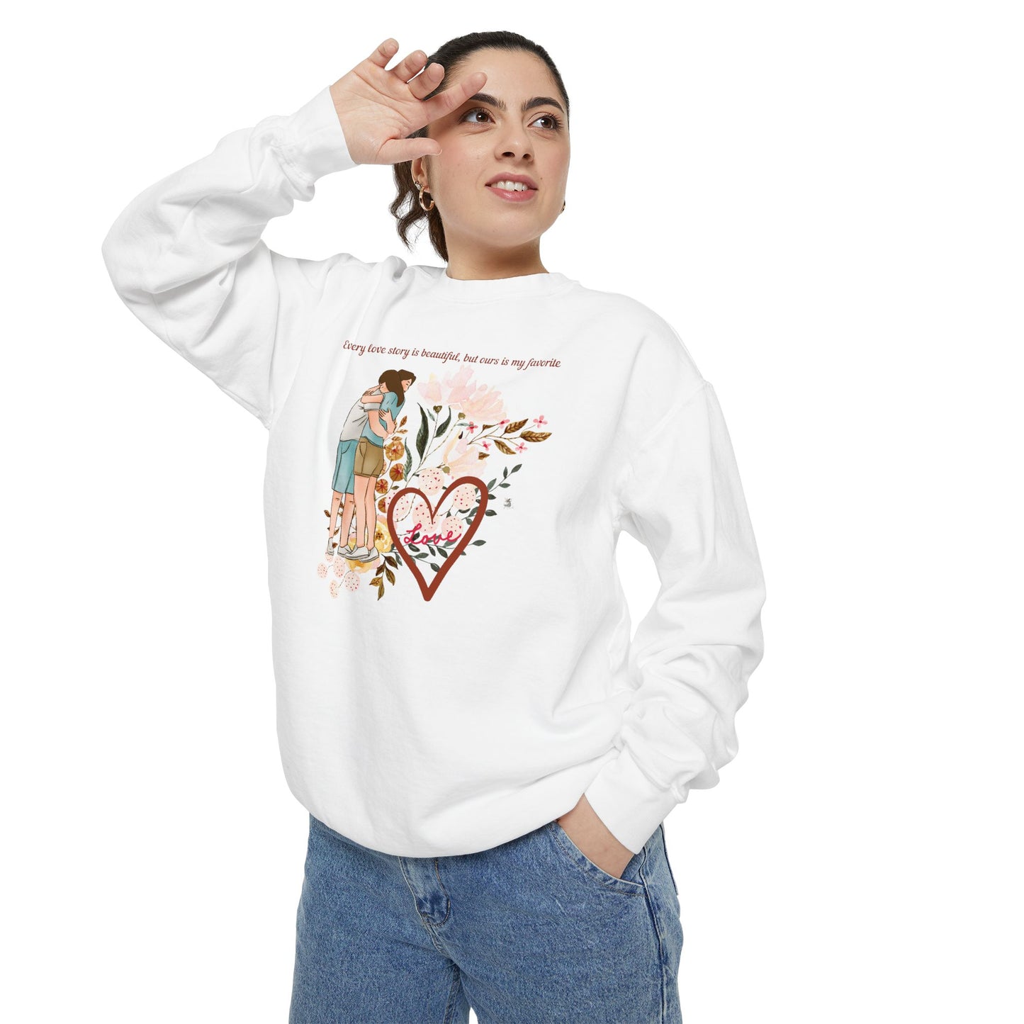 Garment-Dyed Sweatshirt - Canva Design