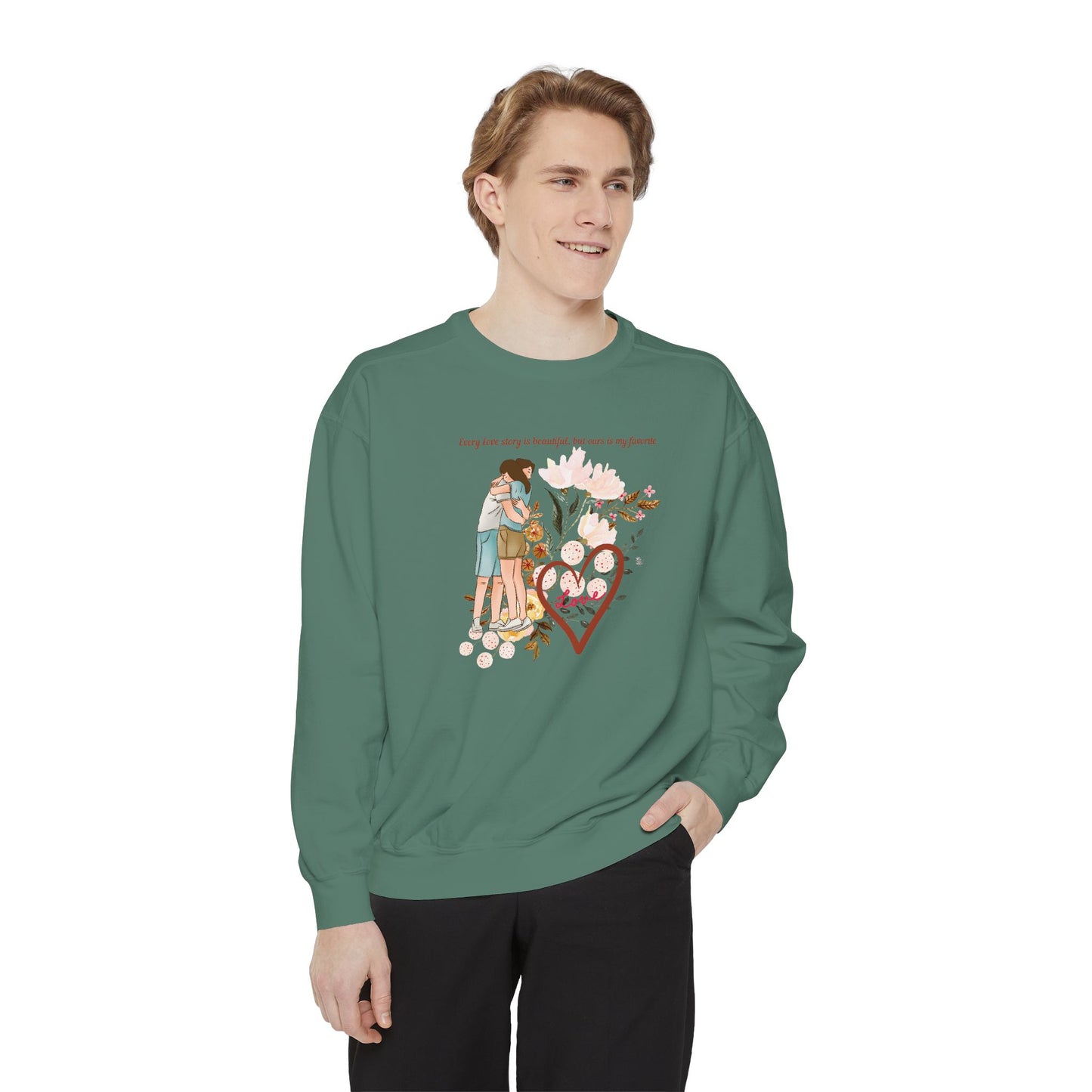 Garment-Dyed Sweatshirt - Canva Design