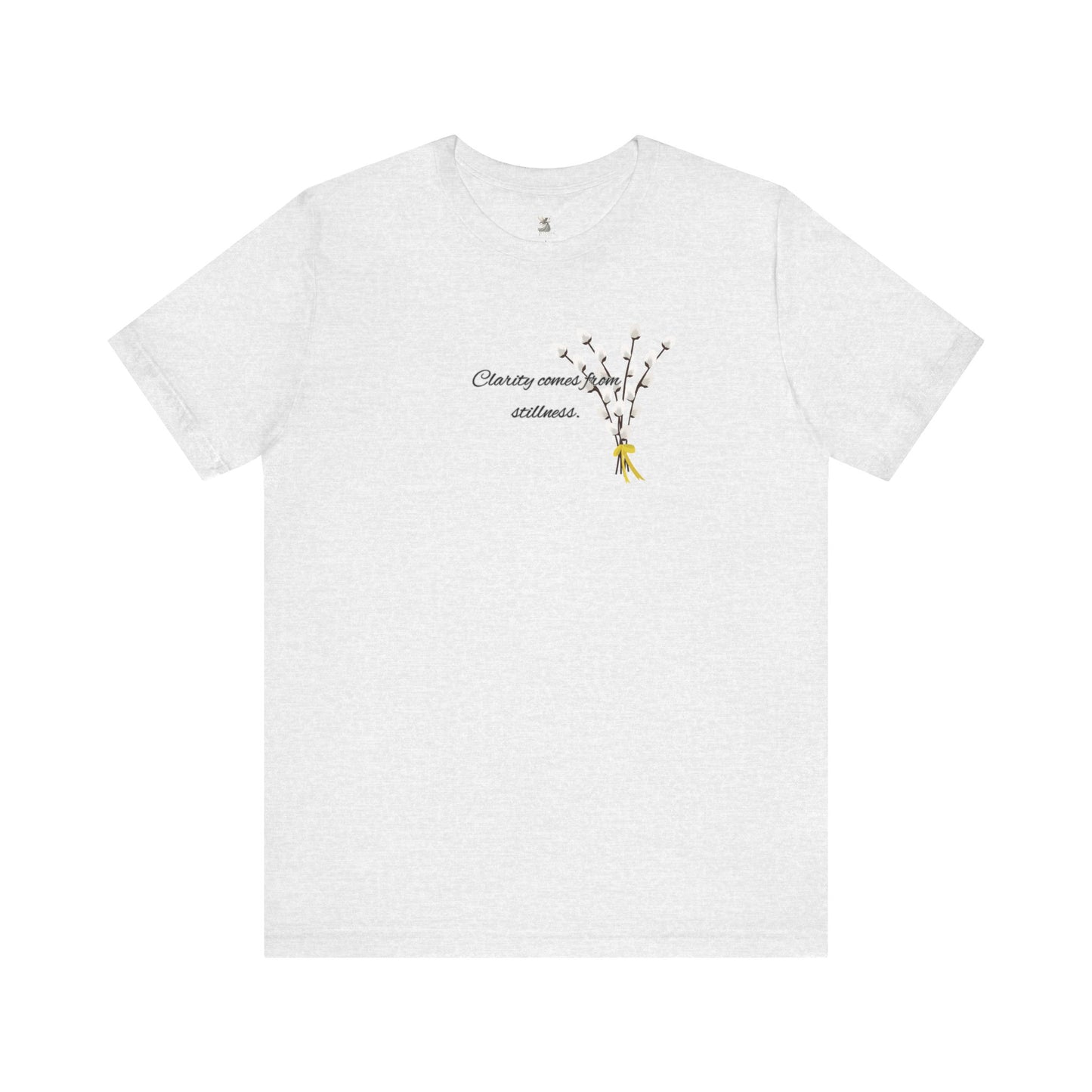Botanical Quote Tee - Unisex Jersey Short Sleeve T-Shirt, Casual Wear, Gift for Nature Lovers, Spring Outfit, Everyday Style