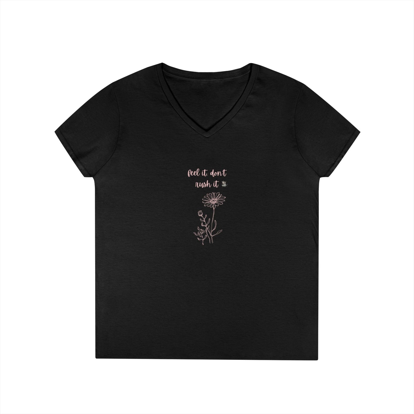 Chic Ladies' V-Neck T-Shirt, Casual Tee, Comfortable Fashion, Everyday Wear, Gift for Her, Summer Style