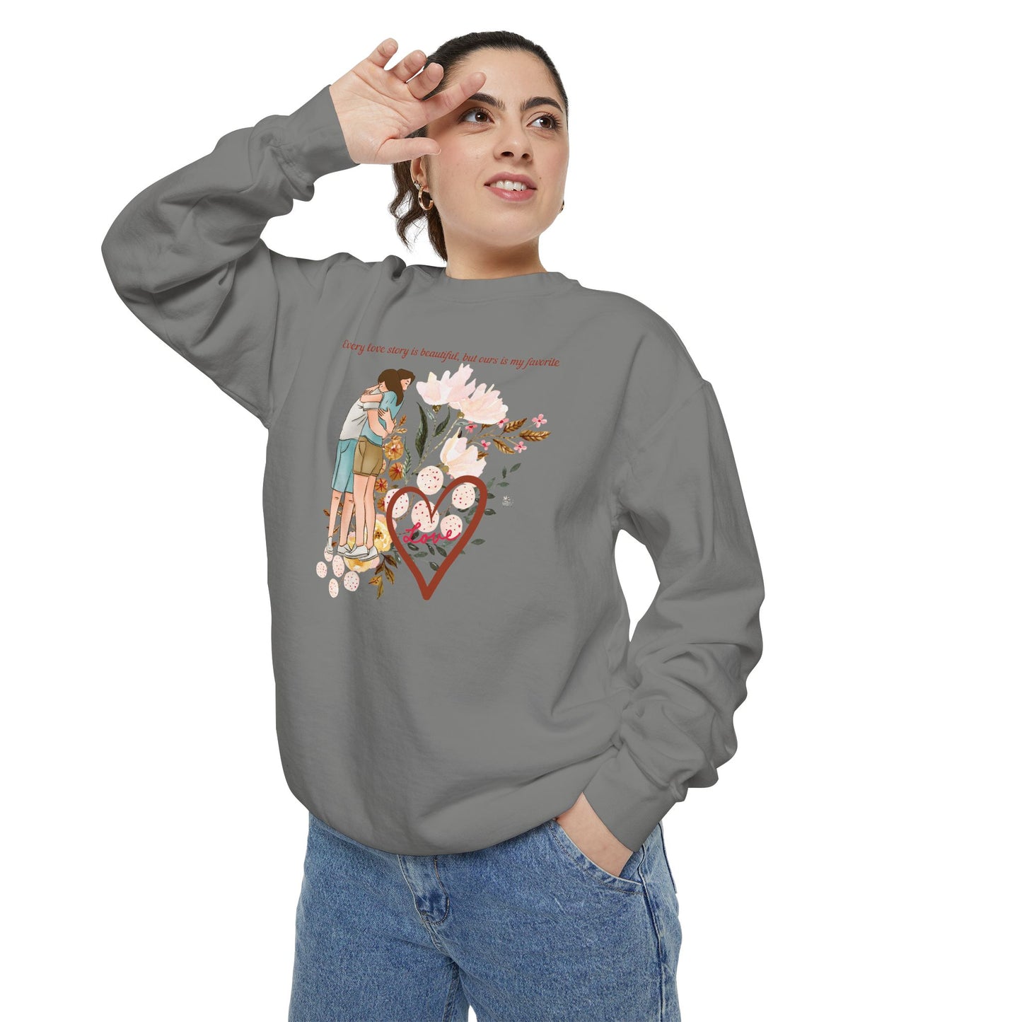Garment-Dyed Sweatshirt - Canva Design