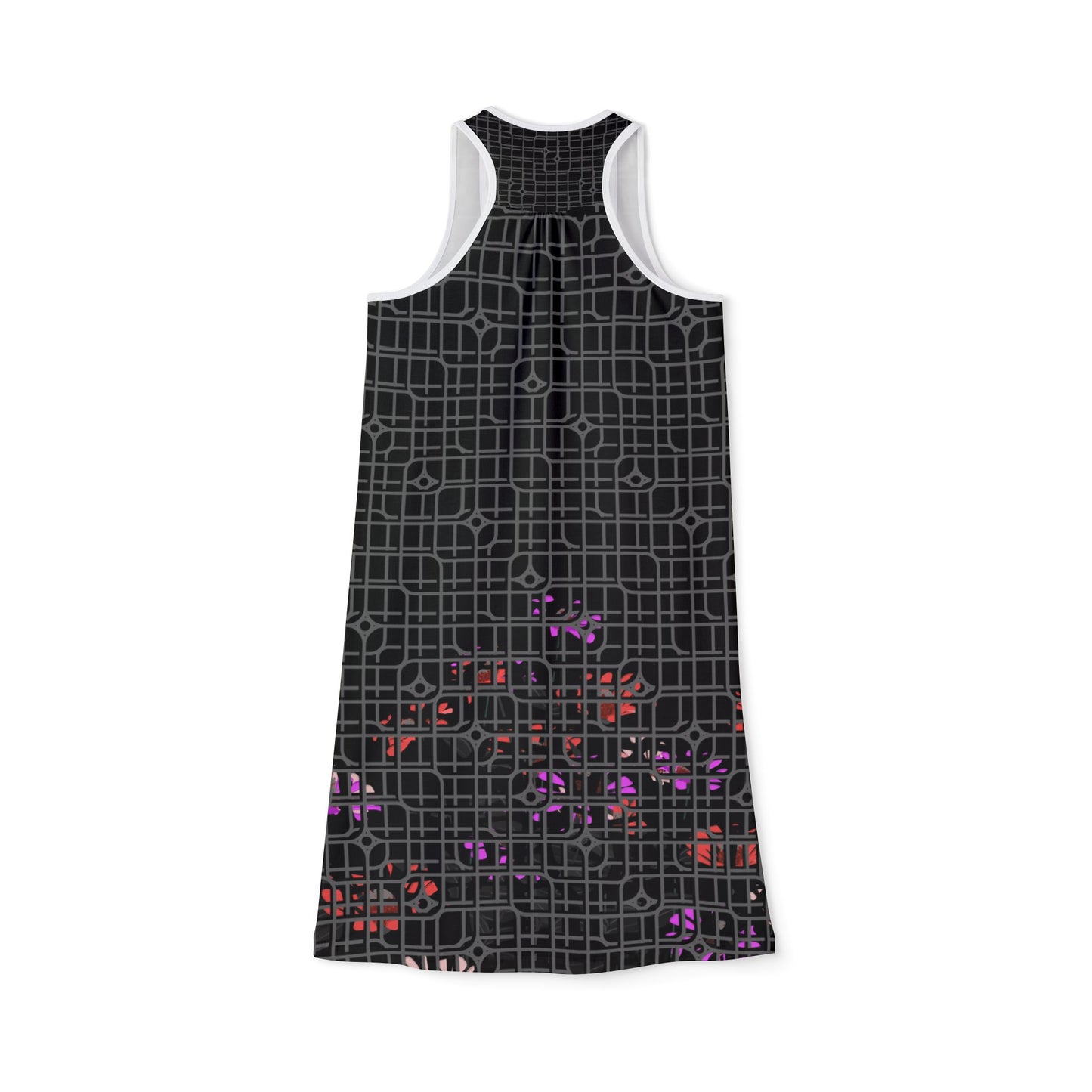 Women's Mountain Escape Racerback Dress, Summer Dress, AOP Dress, Nature Lover Dress, Vacation Outfit, Outdoor Adventure Dress