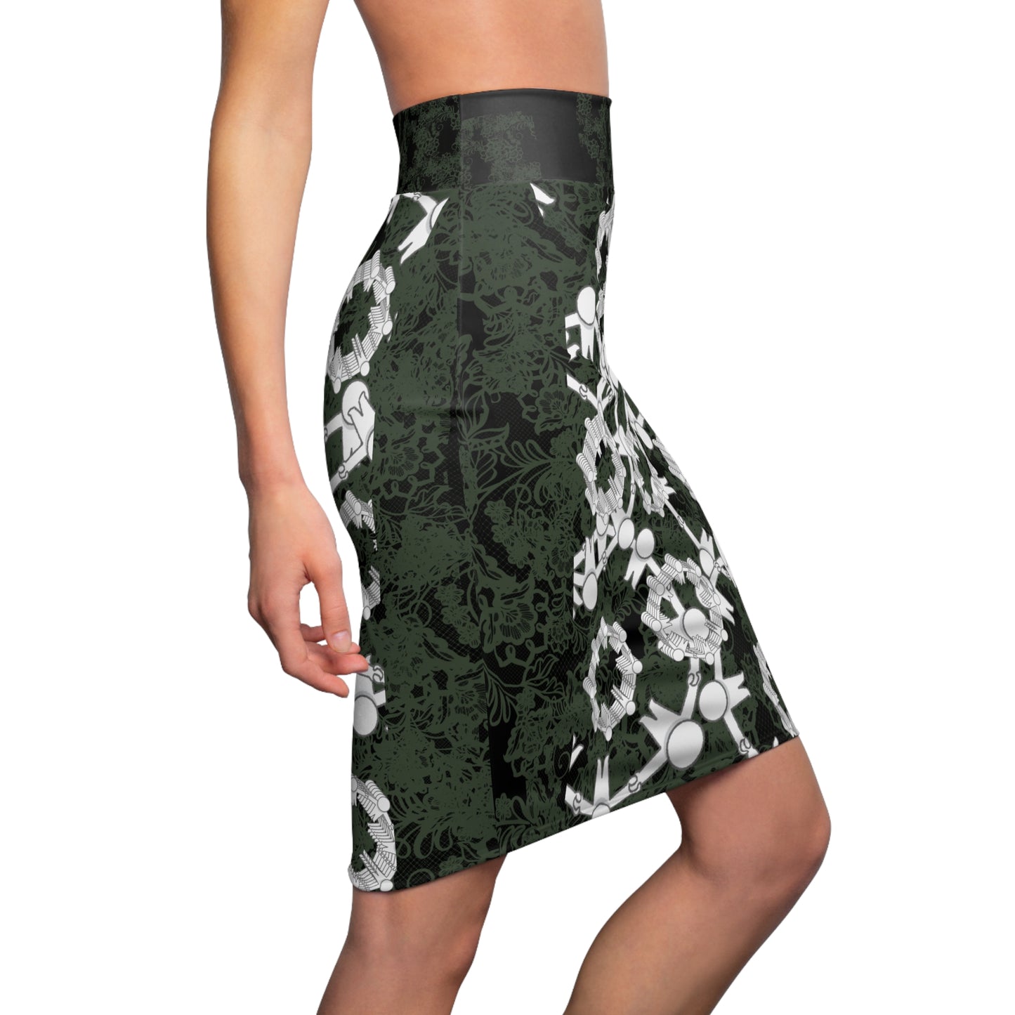 Chic Women's Pencil Skirt, Elegant Office Wear, Date Night Outfit, Fashionable Casual Style, Perfect for Holiday Parties