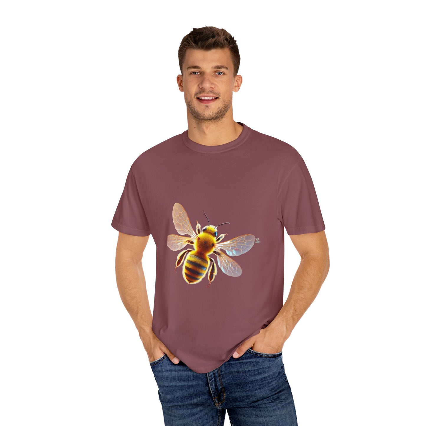Bee-Inspired Unisex T-Shirt | Nature Lover Gift, Graphic Tee, Eco-Friendly Apparel, Summer Style, Bee Conservation