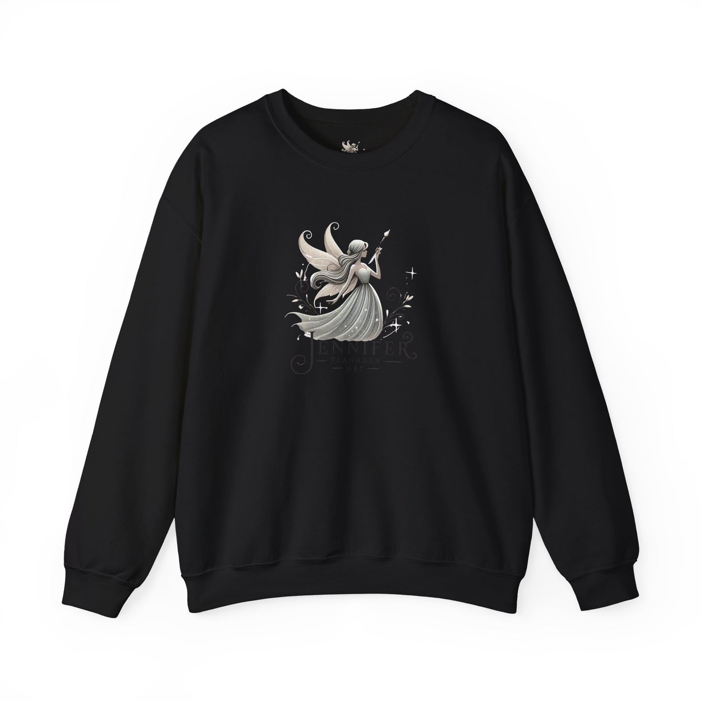 Whimsical Fairy Sweatshirt, Personalized Gift, Cozy Unisex Crewneck, Fantasy Themed Apparel, Unique Artwear, Perfect for Birthdays