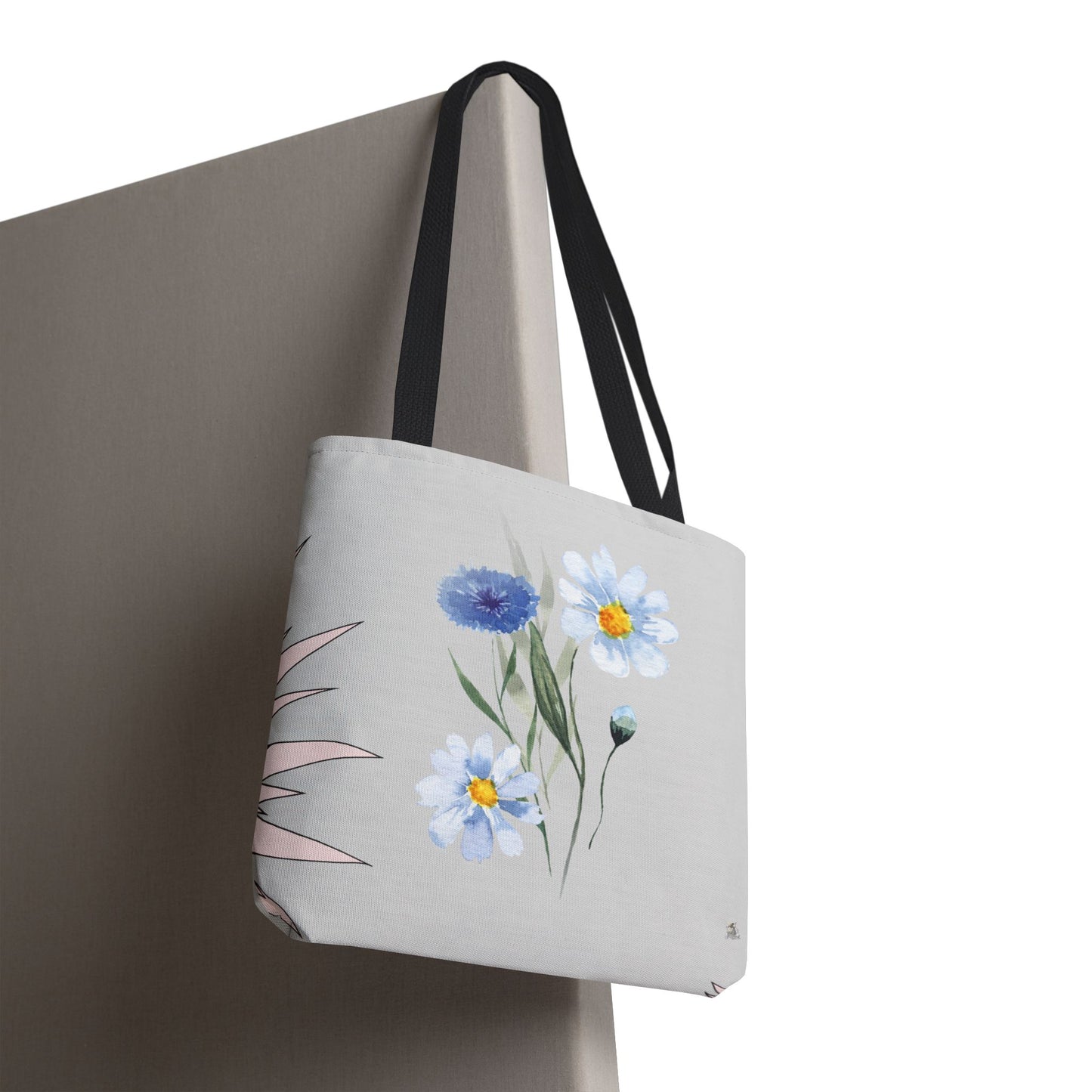 Charming Floral & Cute Bird Tote Bag, Eco-Friendly Shopping Bag, Great for Casual Outings, Gifts for Nature Lovers, Spring Accessories