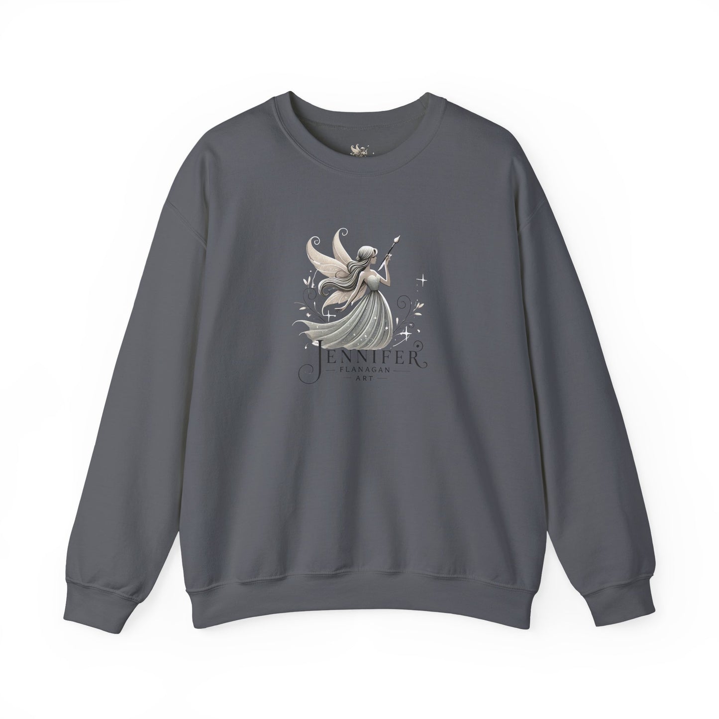 Whimsical Fairy Sweatshirt, Personalized Gift, Cozy Unisex Crewneck, Fantasy Themed Apparel, Unique Artwear, Perfect for Birthdays