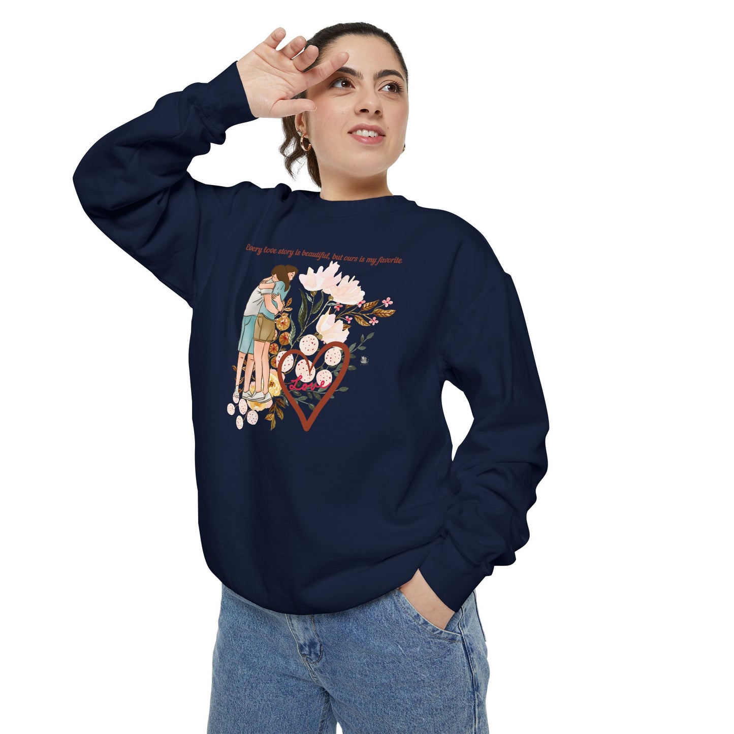 Garment-Dyed Sweatshirt - Canva Design