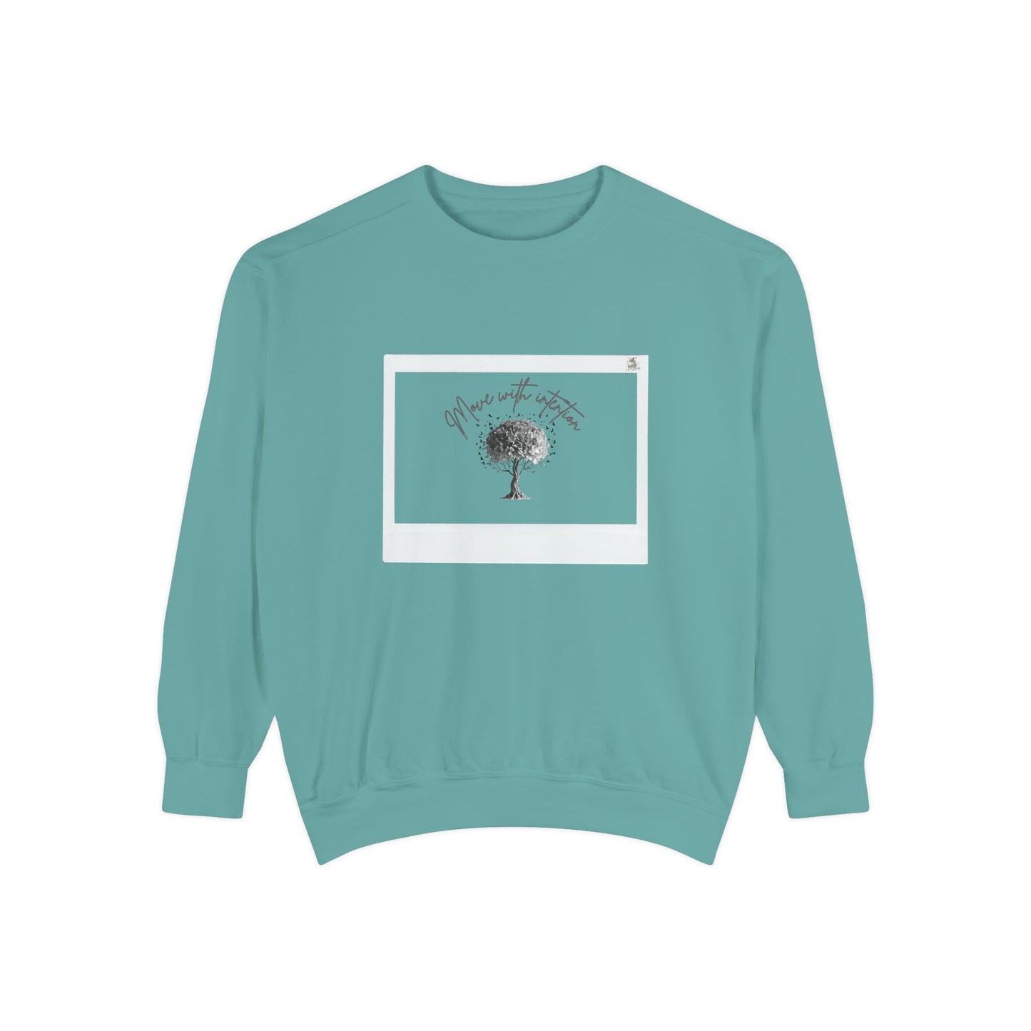 Cozy Garment-Dyed Sweatshirt, Inspirational Sweatshirt, Unisex Hoodie, Gift for Nature Lovers, Casual Everyday Wear, Motivational Apparel