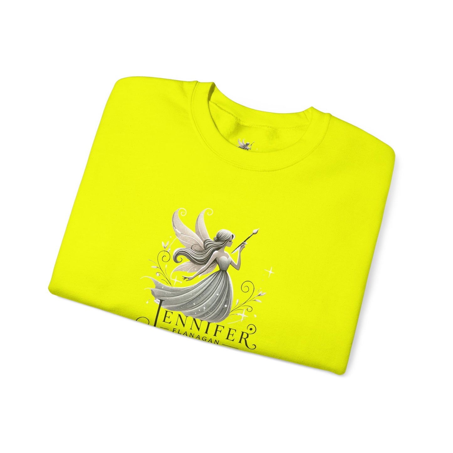 Whimsical Fairy Sweatshirt, Personalized Gift, Cozy Unisex Crewneck, Fantasy Themed Apparel, Unique Artwear, Perfect for Birthdays