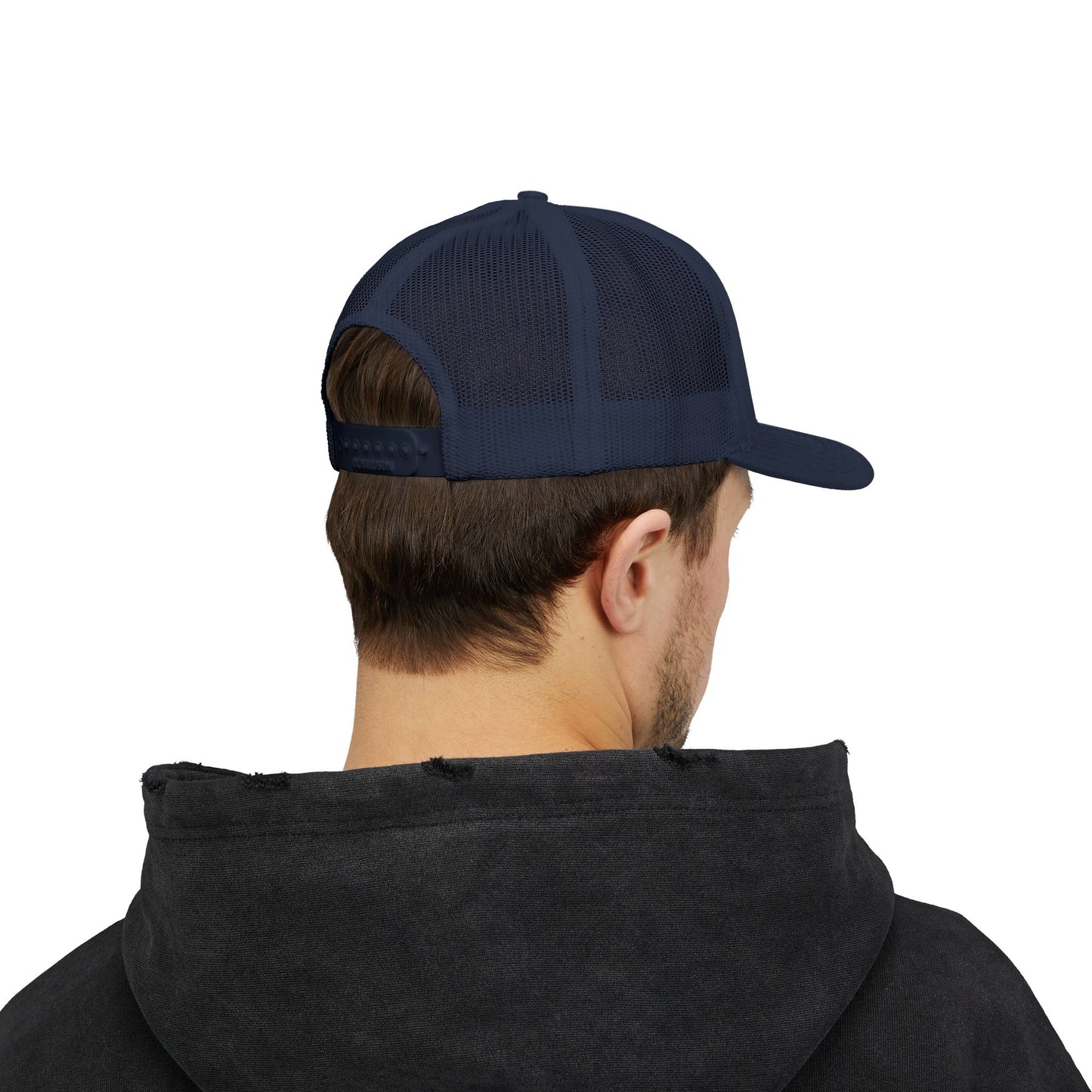 Casual Snapback Trucker Cap with Unique Design, Perfect for Outdoor Adventures, Summer Events, and Everyday Style