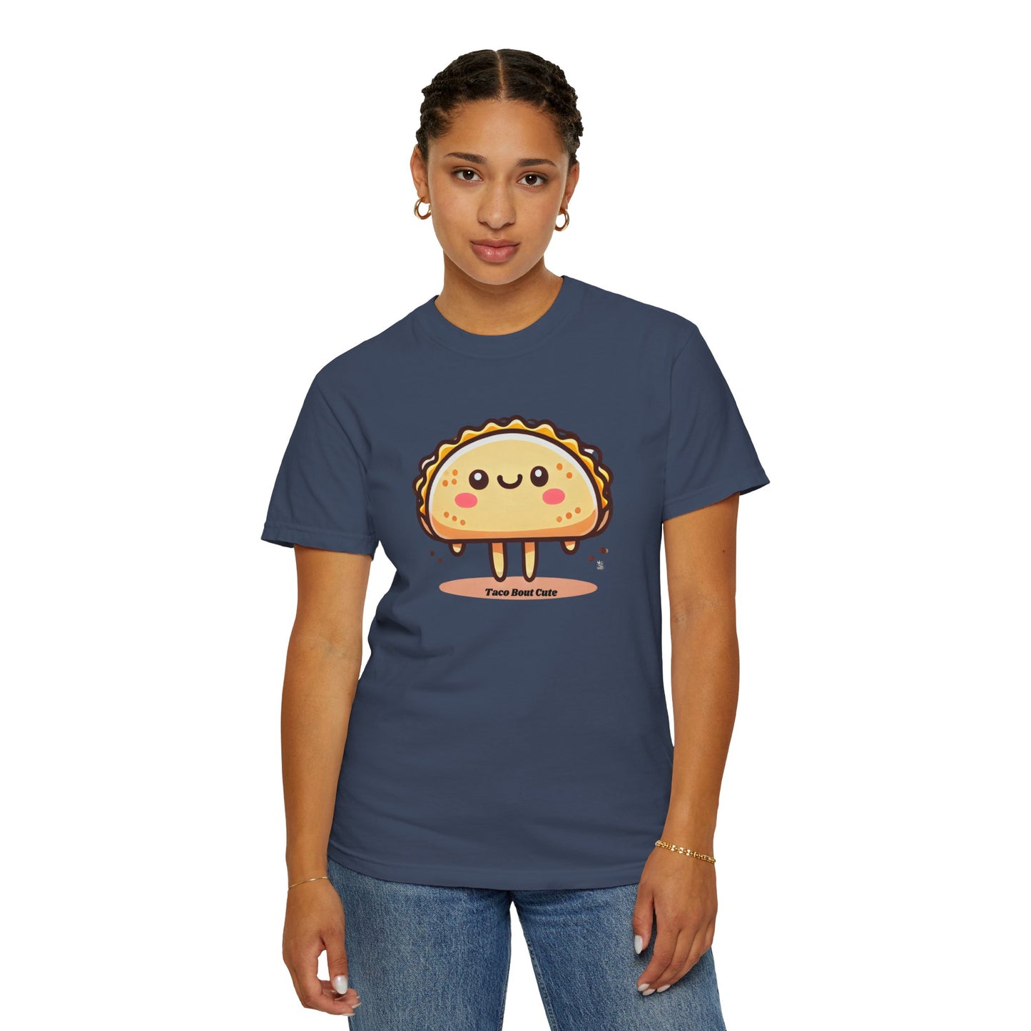 Cute Taco Graphic Tee, Unisex T-shirt, Foodie Gift, Valentine's Day Top, Casual Wear, Fun Snack Outfit