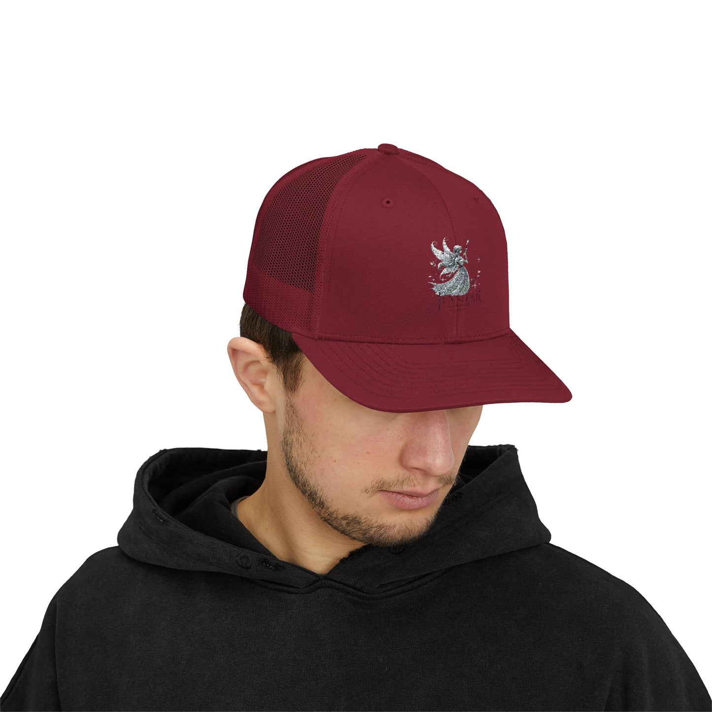 Casual Snapback Trucker Cap with Unique Design, Perfect for Outdoor Adventures, Summer Events, and Everyday Style