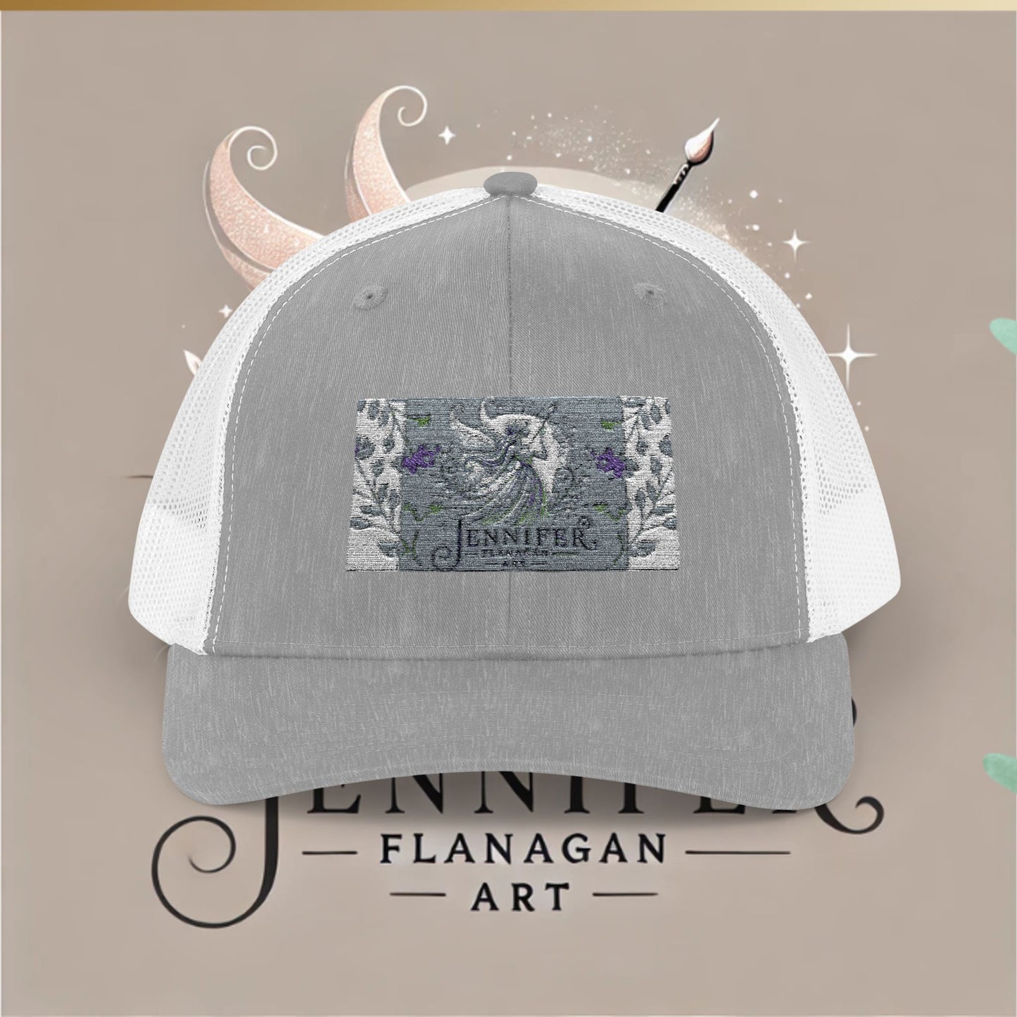 Trendy Snapback Trucker Cap with Unique Design, Casual Cap, Gift for Him/Her, Summer Accessory, Adjustable Hat, Streetwear Style