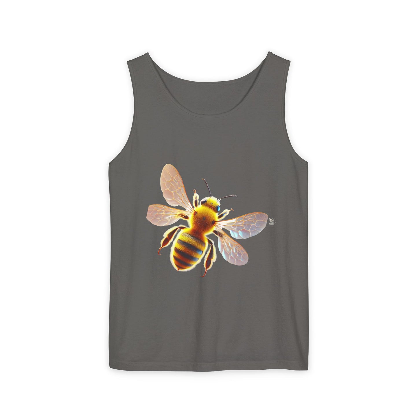Bee Graphic Unisex Tank Top | Summer Casual Wear, Eco-Friendly Gift, Beach Top, Nature Lover Apparel, Bee Enthusiast Tank