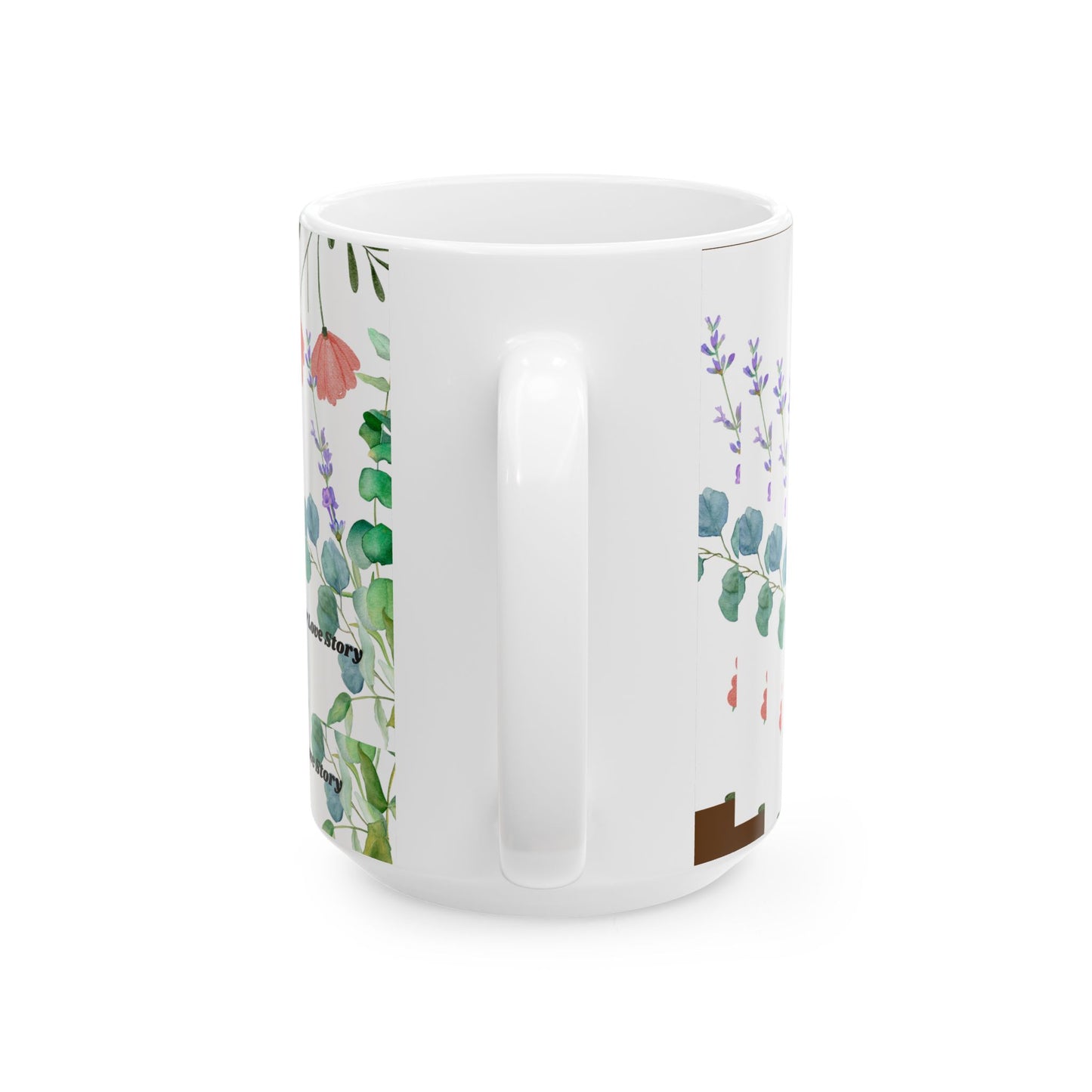 Ceramic Mug with Elegant Peacock Design - Perfect Gift for Nature Lovers, Coffee Lovers, Home Decor, Wedding Gifts, Birthday Gifts