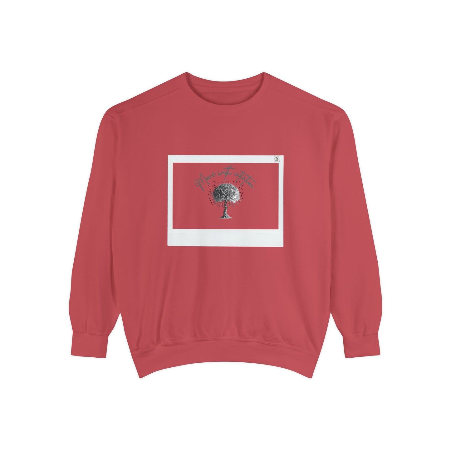 Cozy Garment-Dyed Sweatshirt, Inspirational Sweatshirt, Unisex Hoodie, Gift for Nature Lovers, Casual Everyday Wear, Motivational Apparel