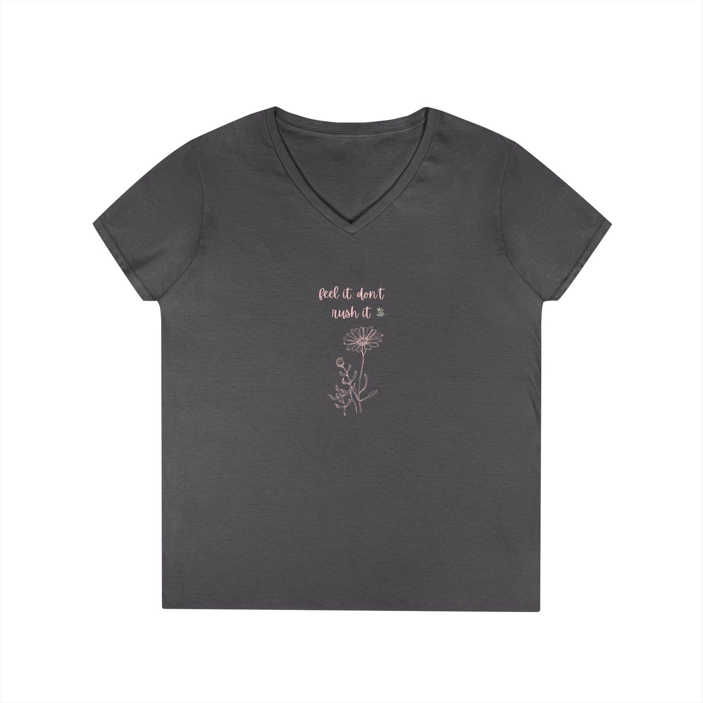Chic Ladies' V-Neck T-Shirt, Casual Tee, Comfortable Fashion, Everyday Wear, Gift for Her, Summer Style