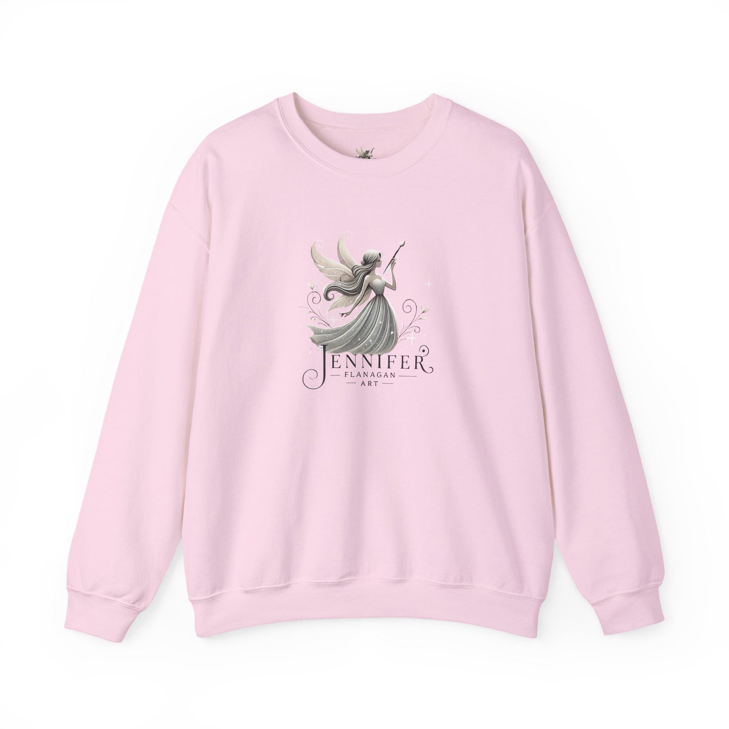 Whimsical Fairy Sweatshirt, Personalized Gift, Cozy Unisex Crewneck, Fantasy Themed Apparel, Unique Artwear, Perfect for Birthdays
