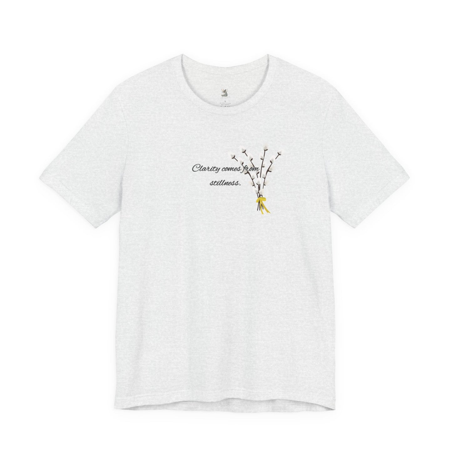 Botanical Quote Tee - Unisex Jersey Short Sleeve T-Shirt, Casual Wear, Gift for Nature Lovers, Spring Outfit, Everyday Style
