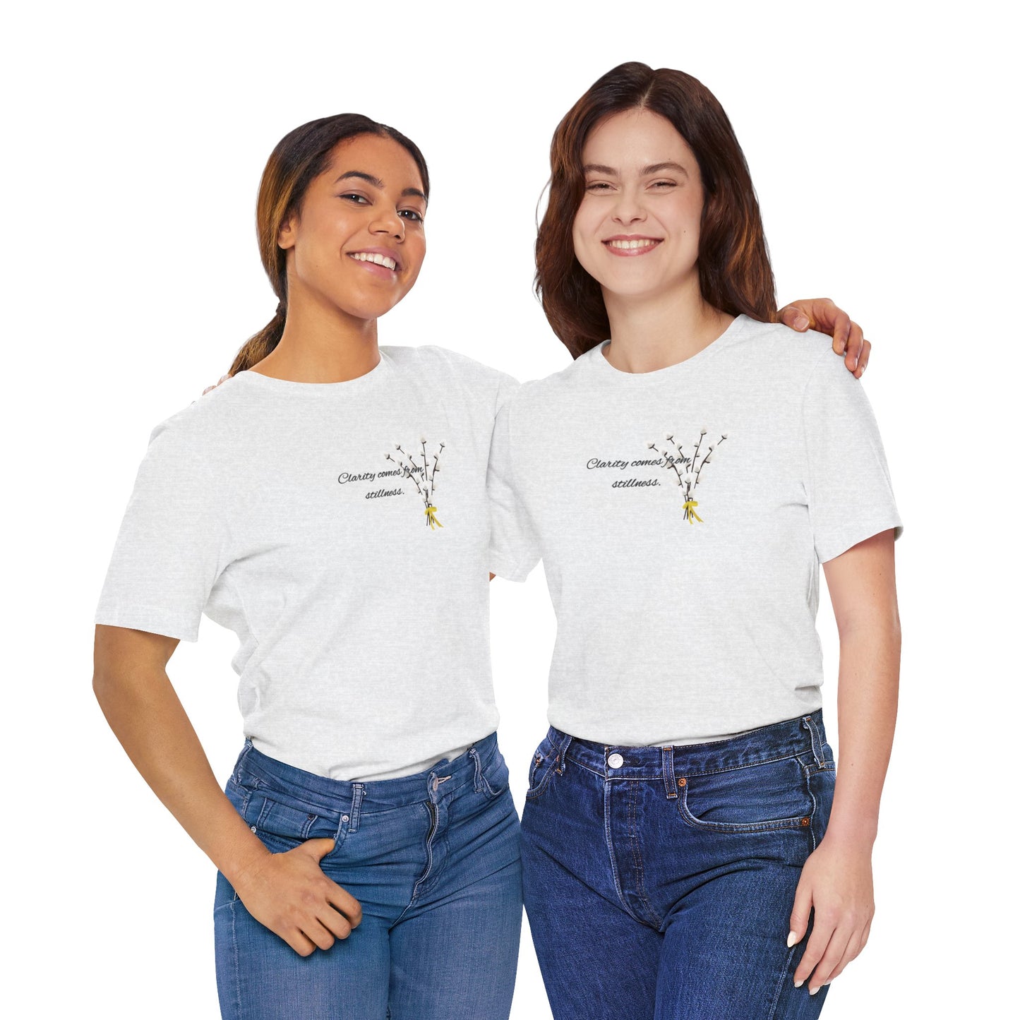 Botanical Quote Tee - Unisex Jersey Short Sleeve T-Shirt, Casual Wear, Gift for Nature Lovers, Spring Outfit, Everyday Style
