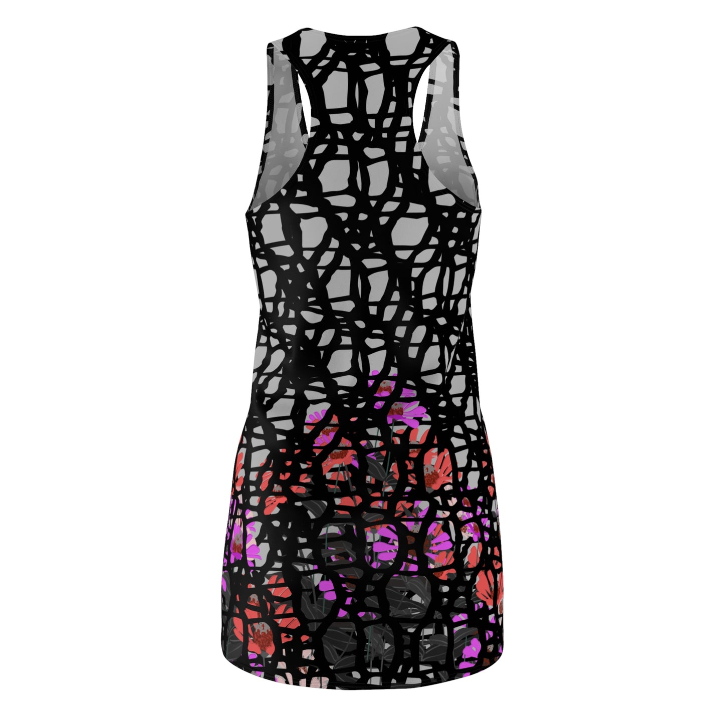 Stylish Women's Racerback Dress, Summer Fashion, Casual Dress, Party Outfit, Festival Wear, Unique Pattern Dress
