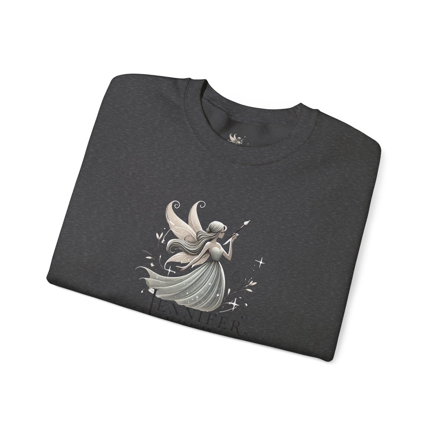 Whimsical Fairy Sweatshirt, Personalized Gift, Cozy Unisex Crewneck, Fantasy Themed Apparel, Unique Artwear, Perfect for Birthdays